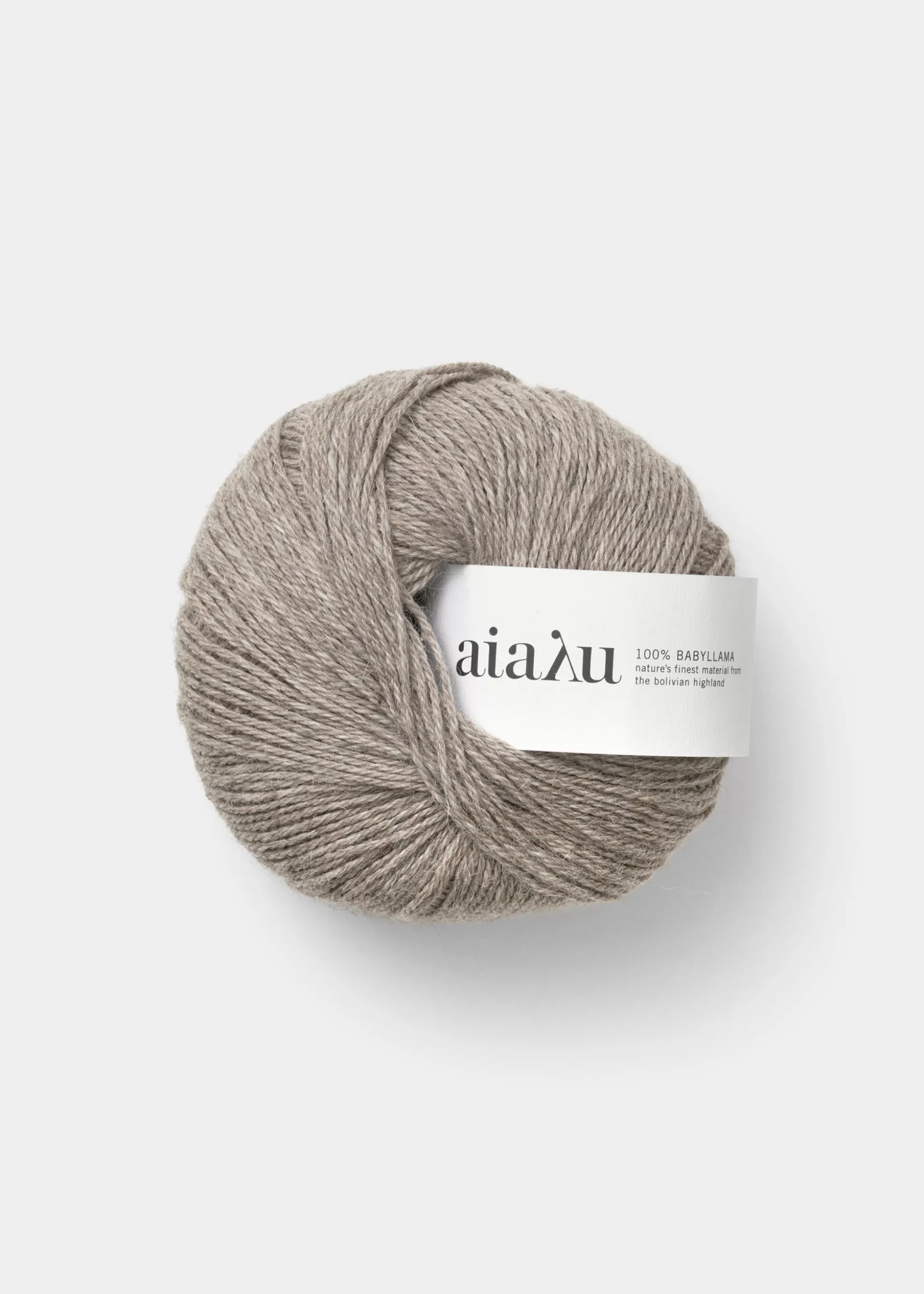 aiayu Garn & Opskrifter<yarn - babyllama wool Pure Nougat