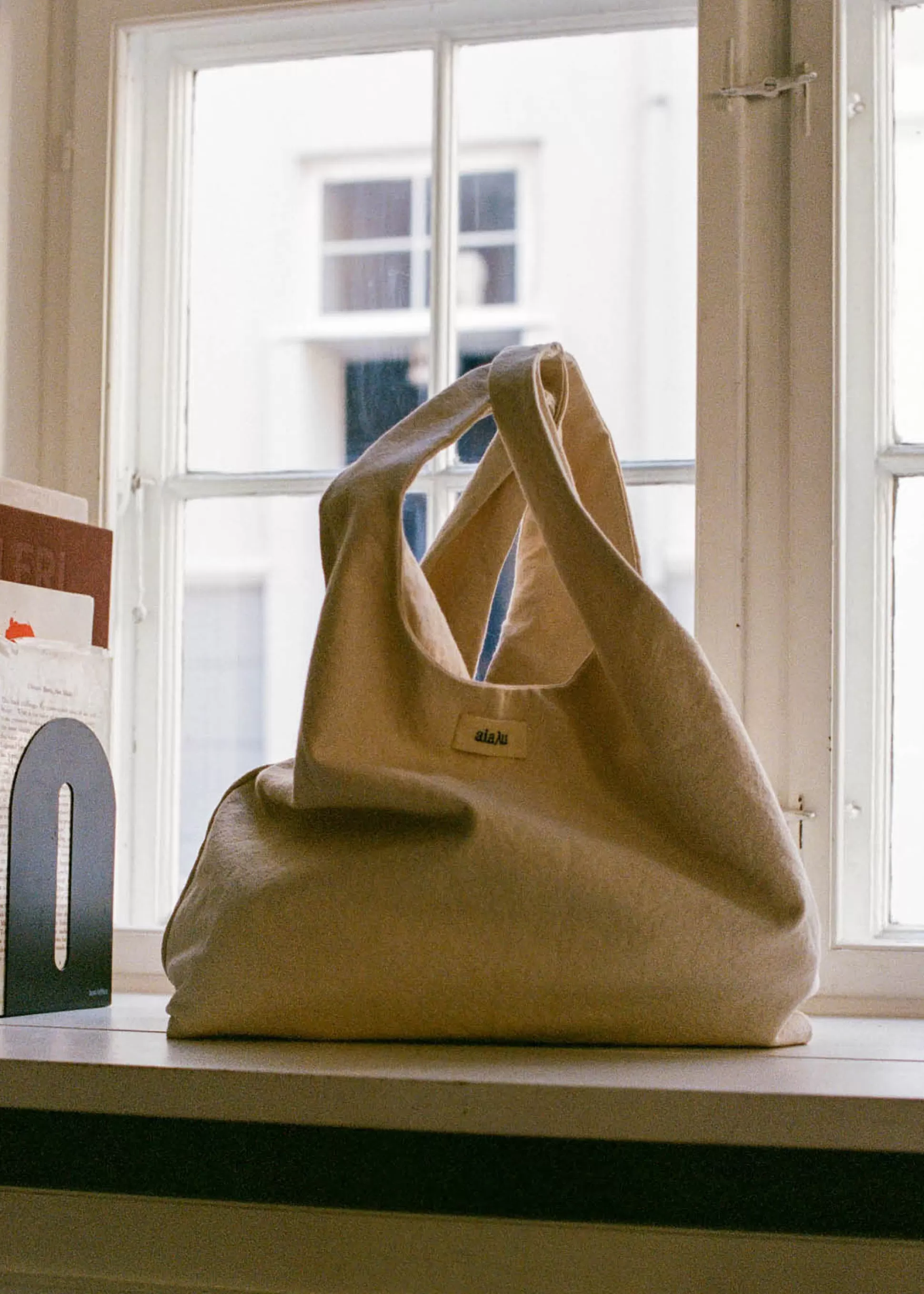 aiayu Clutches & Tasker<Bag canvas Pure Ecru