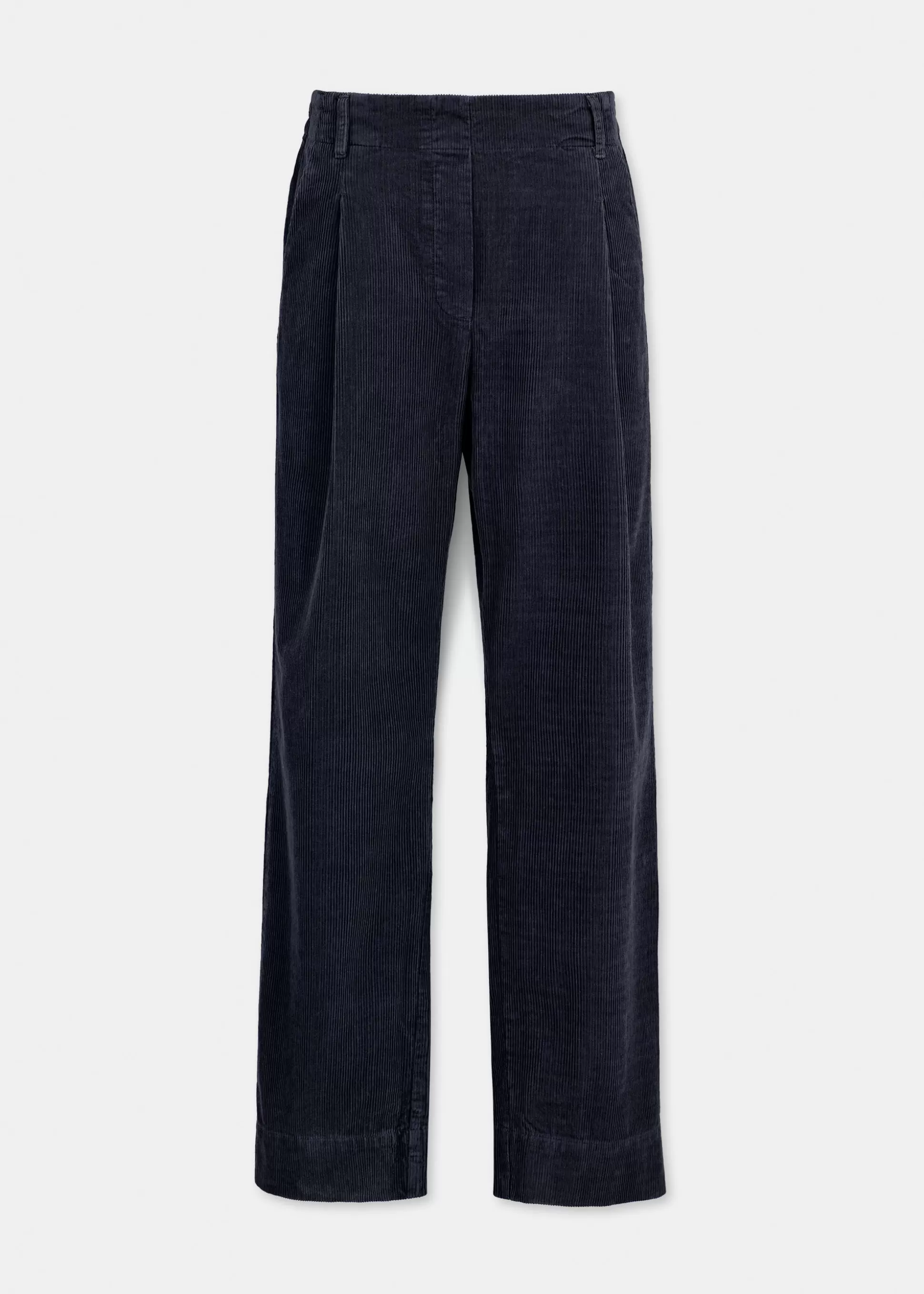 aiayu Bukser<Billy pant corduroy Black Navy