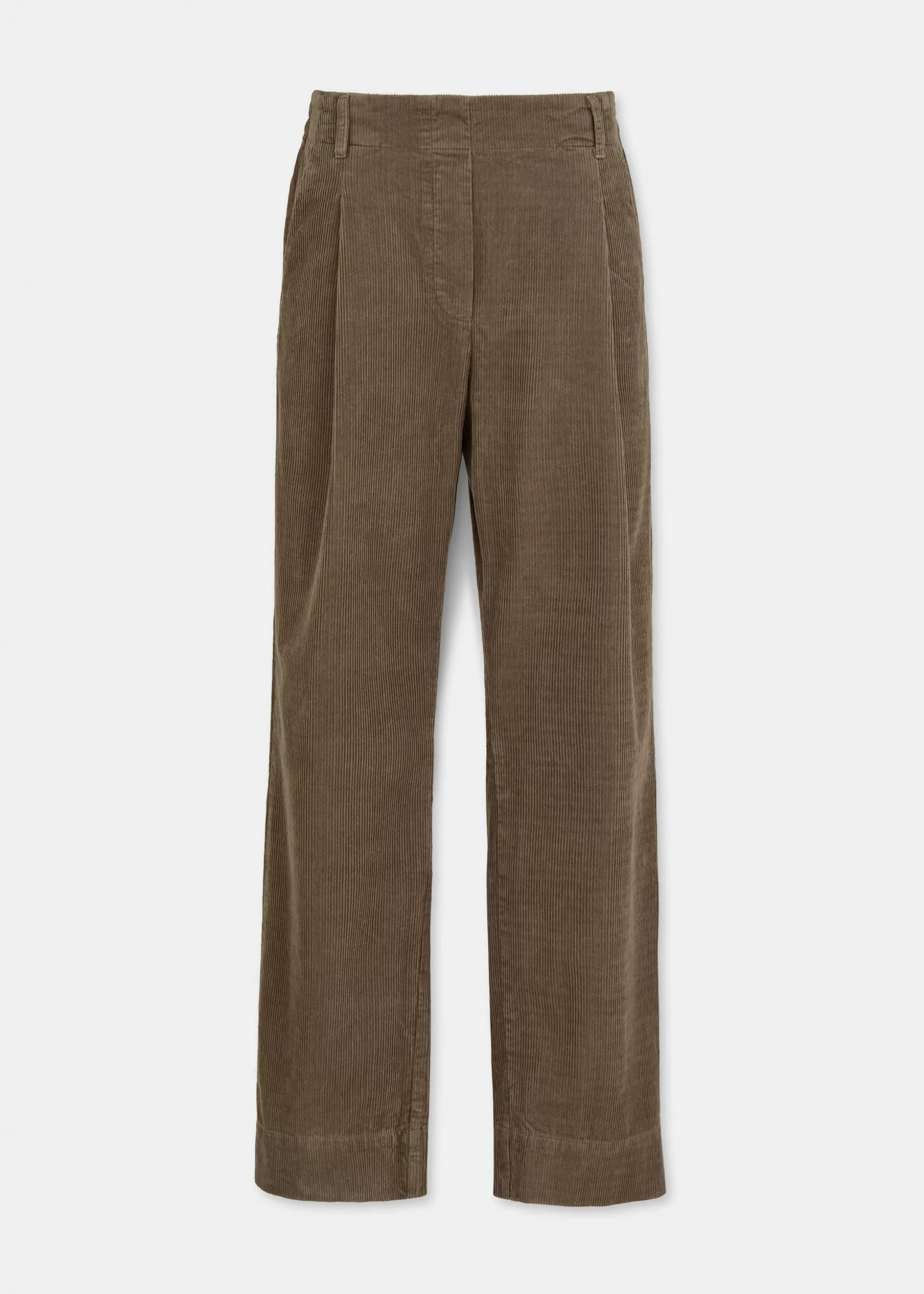 aiayu Bukser<Billy pant corduroy Brown Khaki