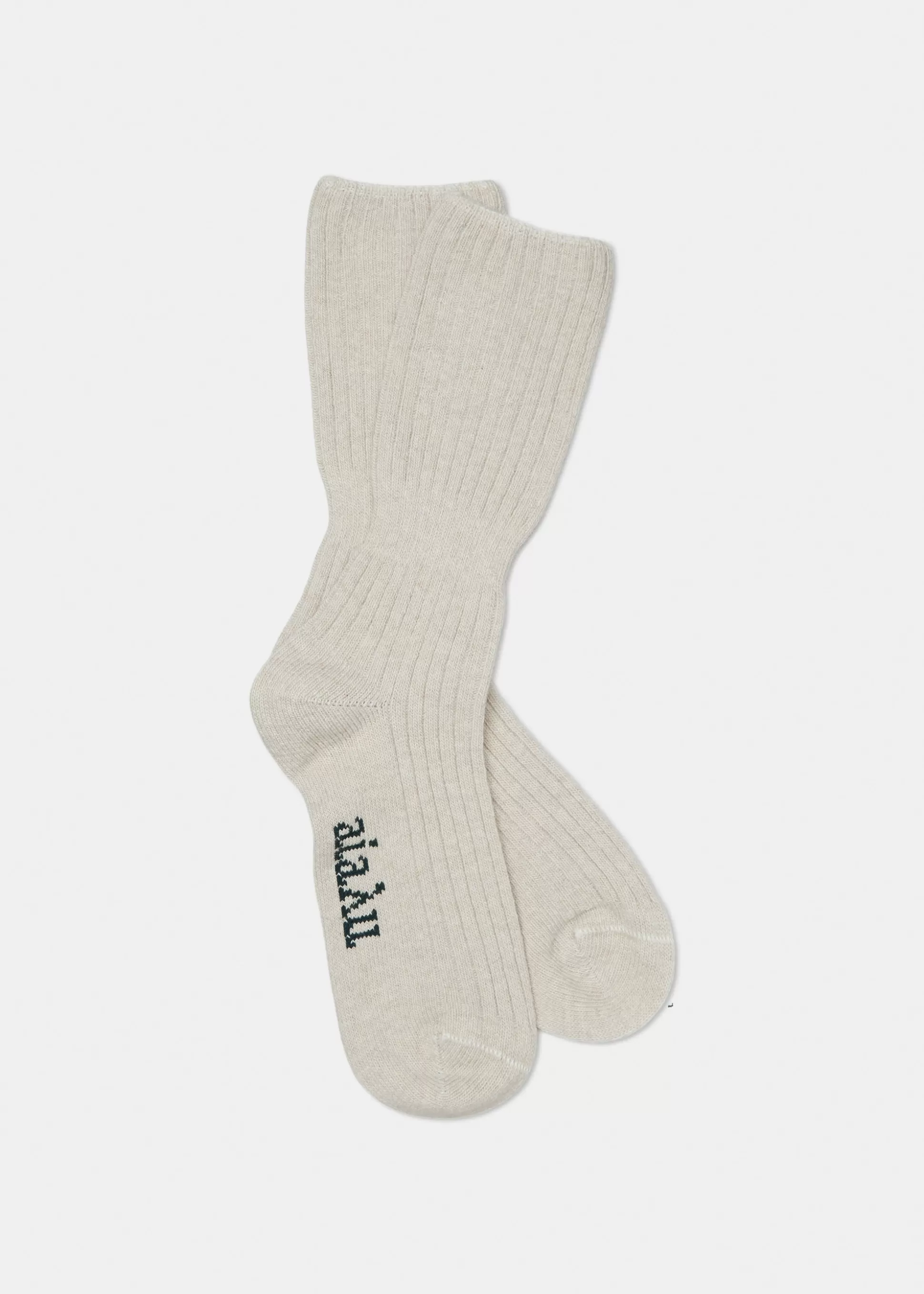 aiayu Strømper<Cashmere rib socks Kit