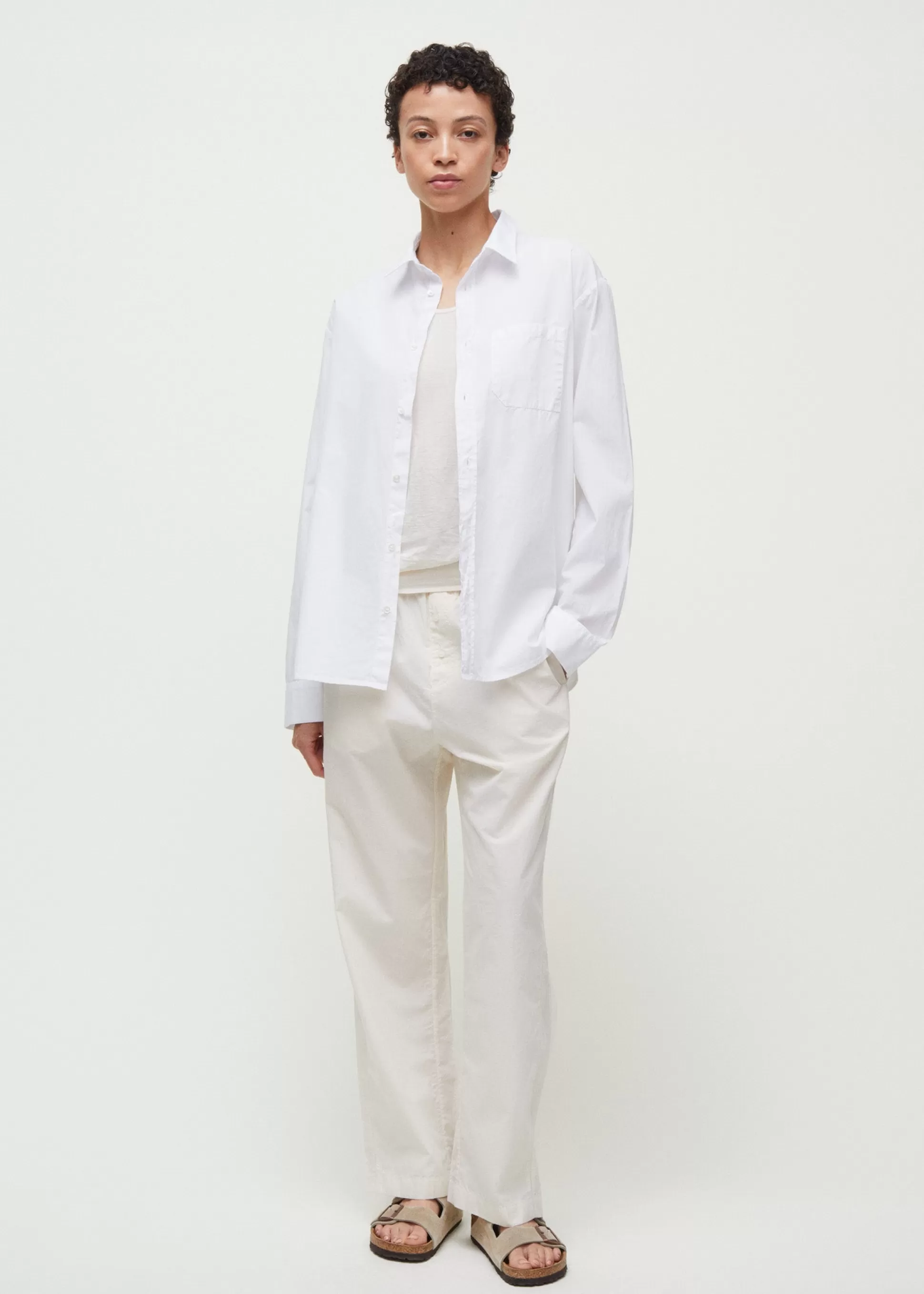 aiayu Bukser<Casual pant Pure Ecru