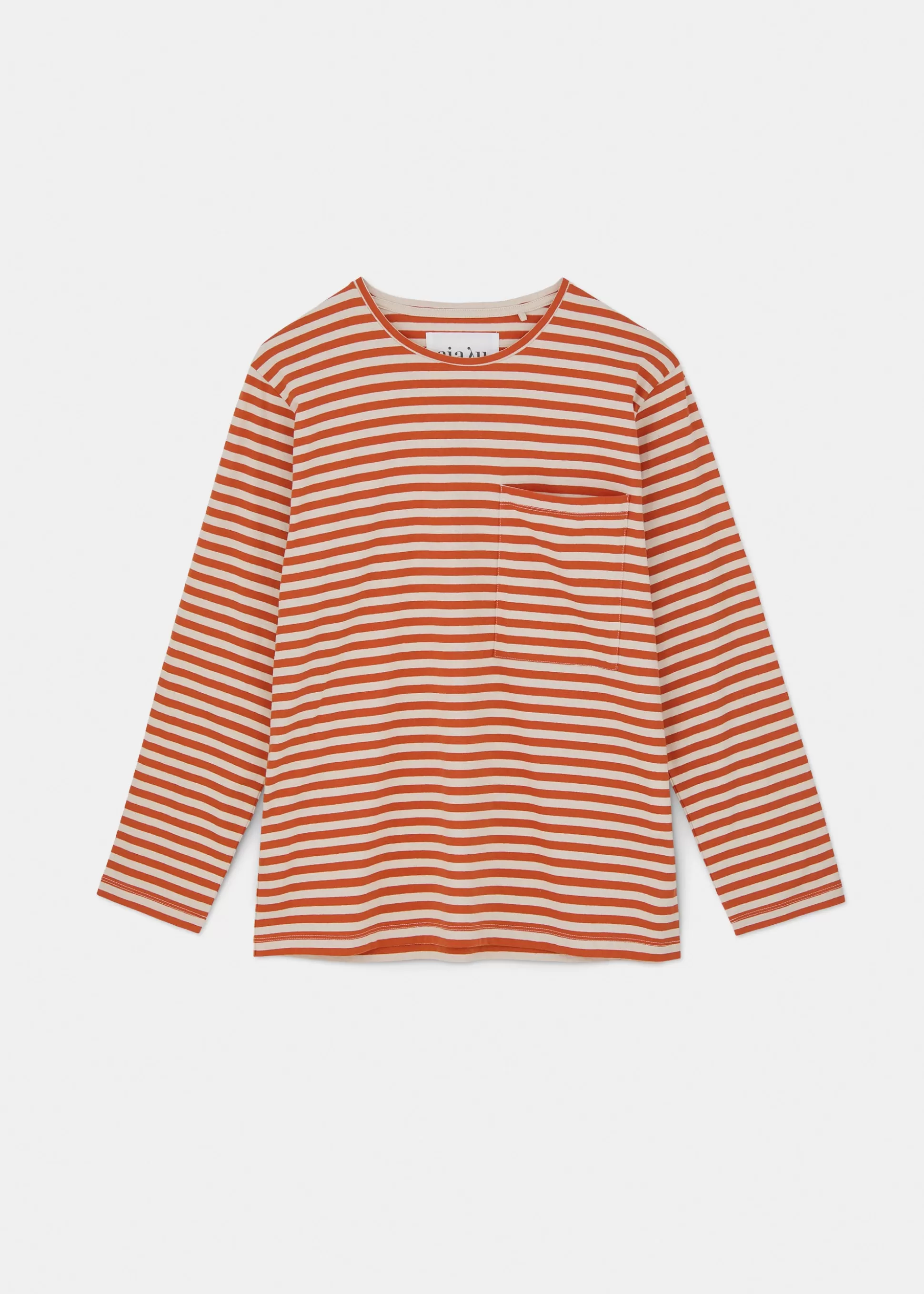 aiayu T-Shirts & Tops<Circular long sleeve Mix Orange