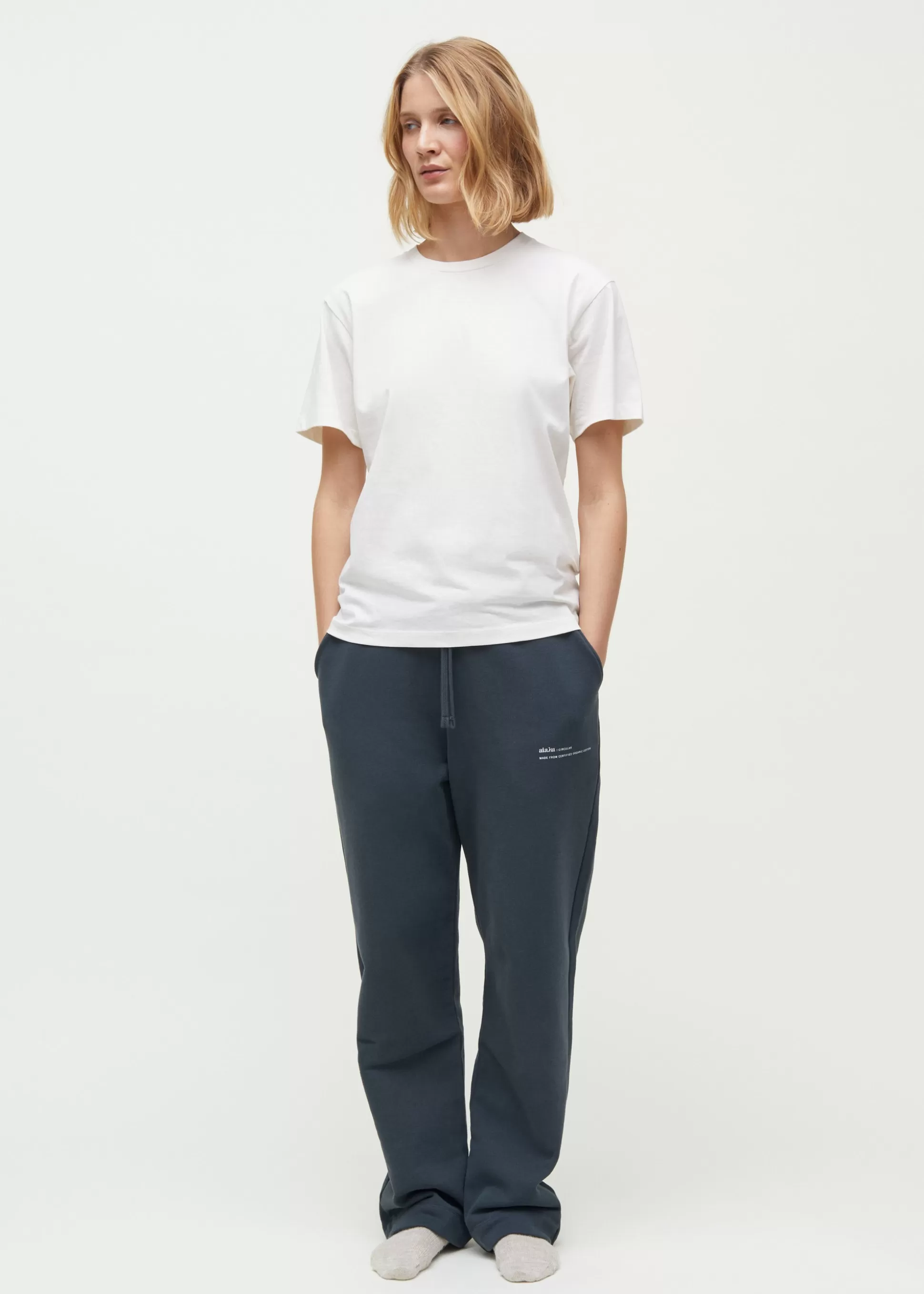 aiayu Bukser<Circular sweatpant Wild Ocean