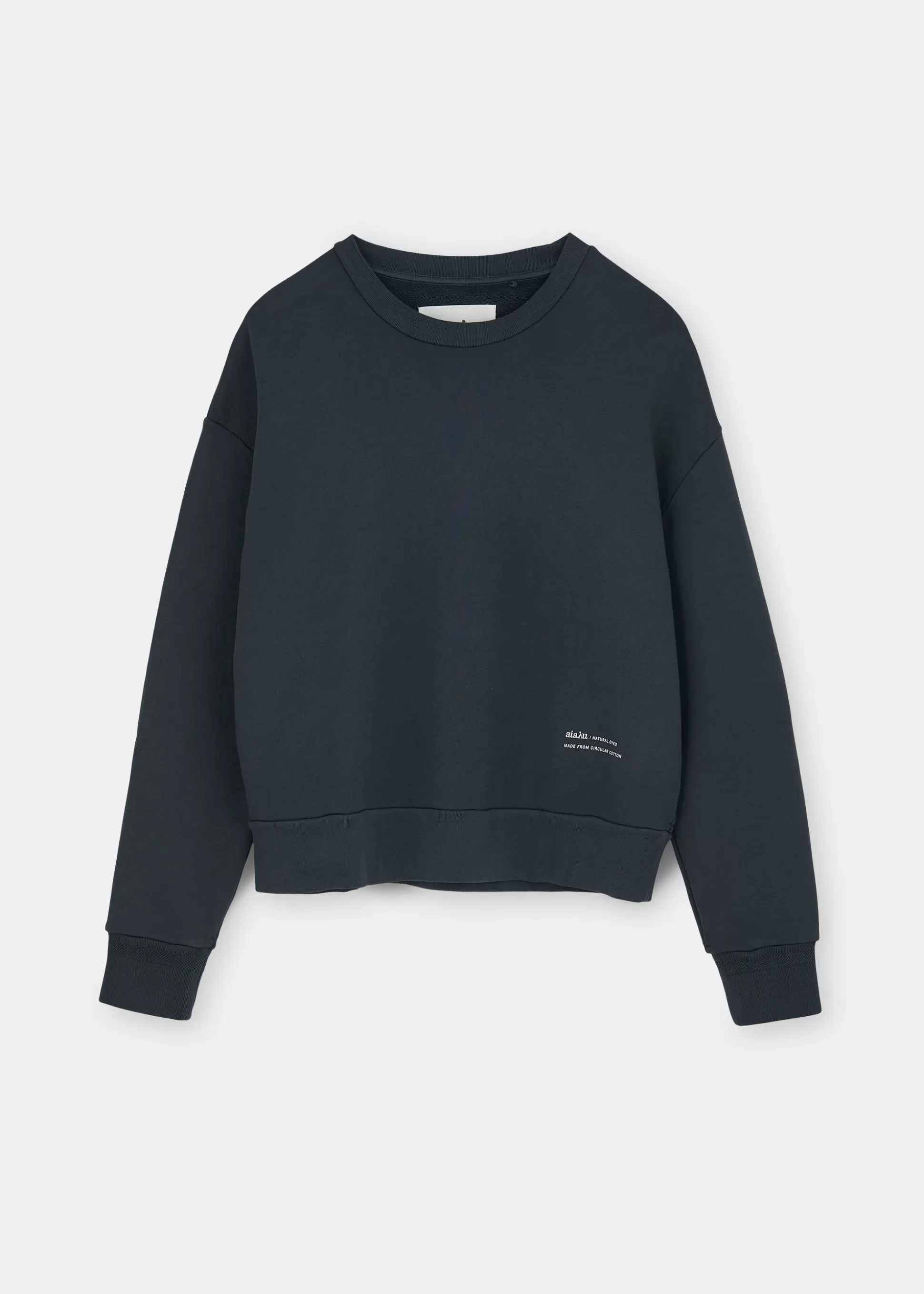 aiayu Bluser<Circular sweatshirt Wild Ocean
