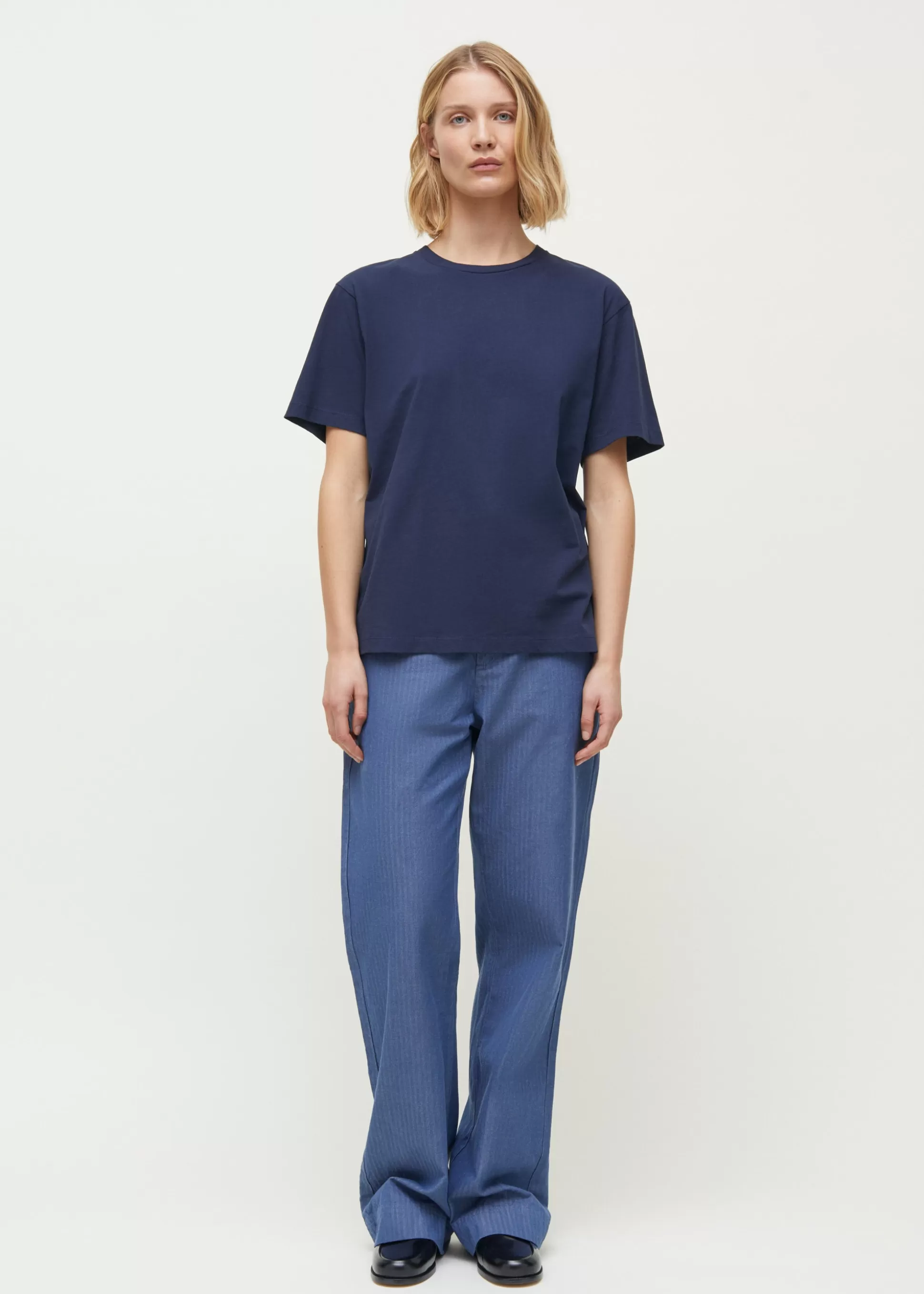 aiayu T-Shirts & Tops<Classic circular tee Night