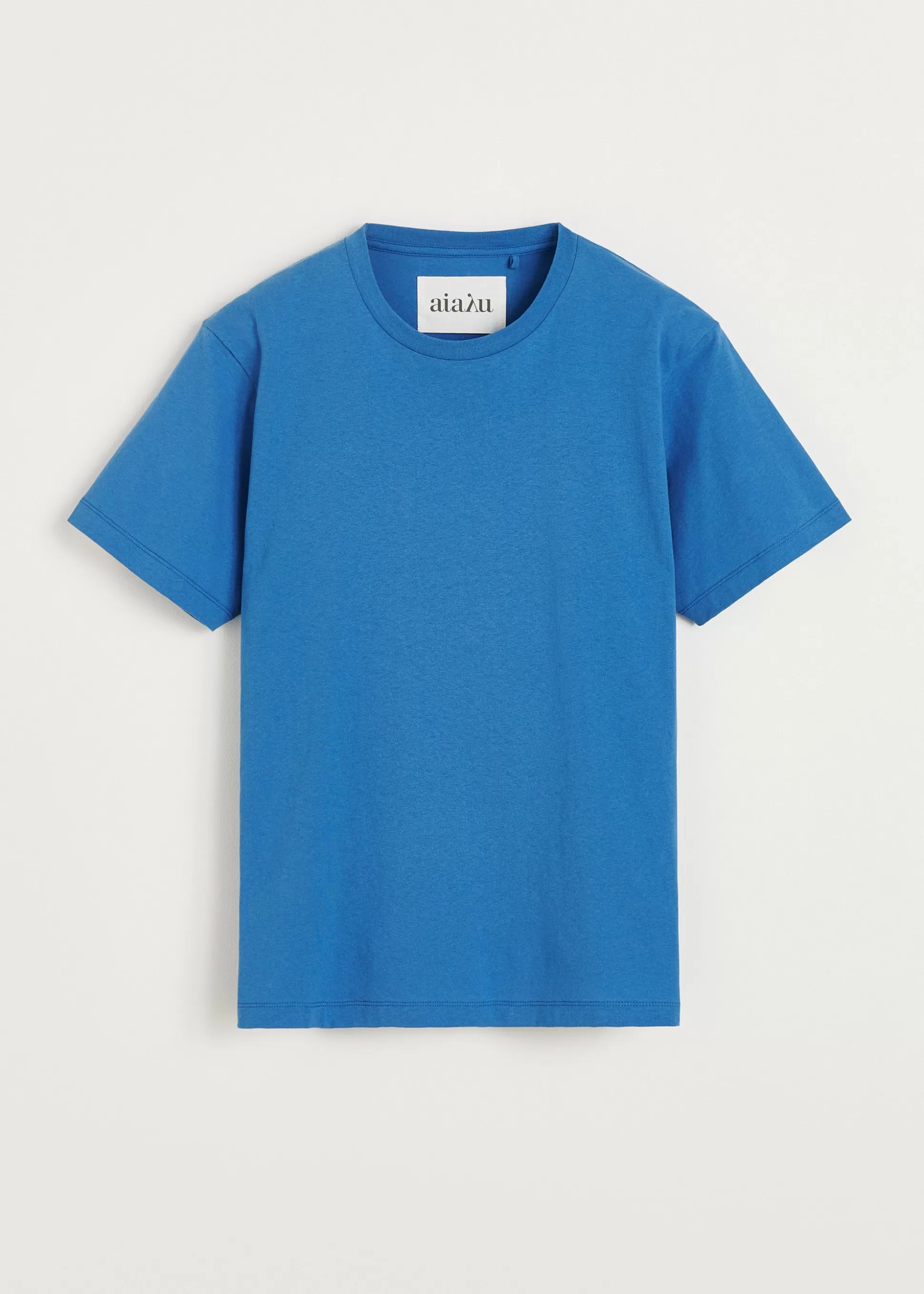 aiayu T-Shirts & Tops<Classic circular tee Brilliant Blue