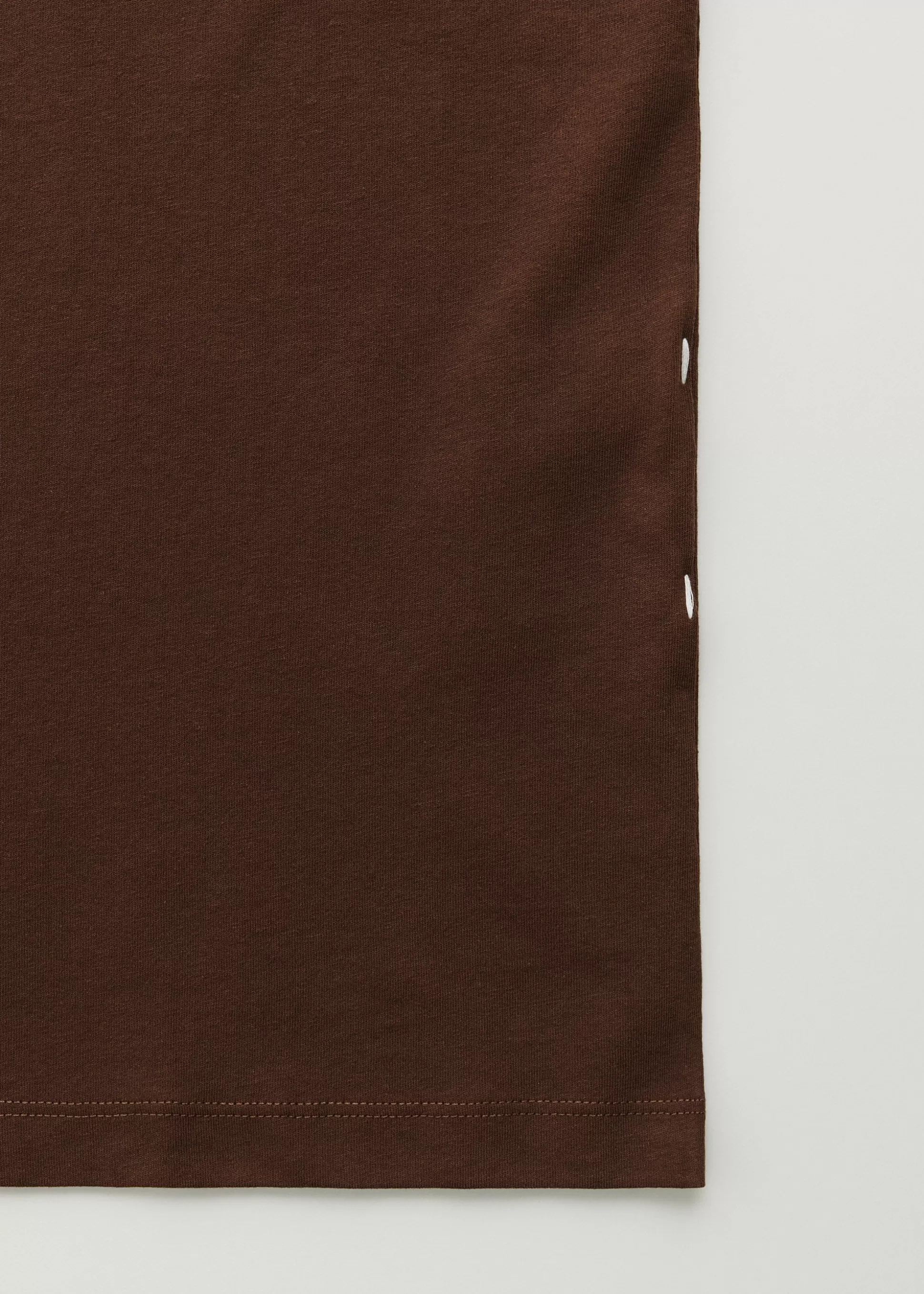 aiayu T-Shirts & Tops<Classic circular tee Coffee
