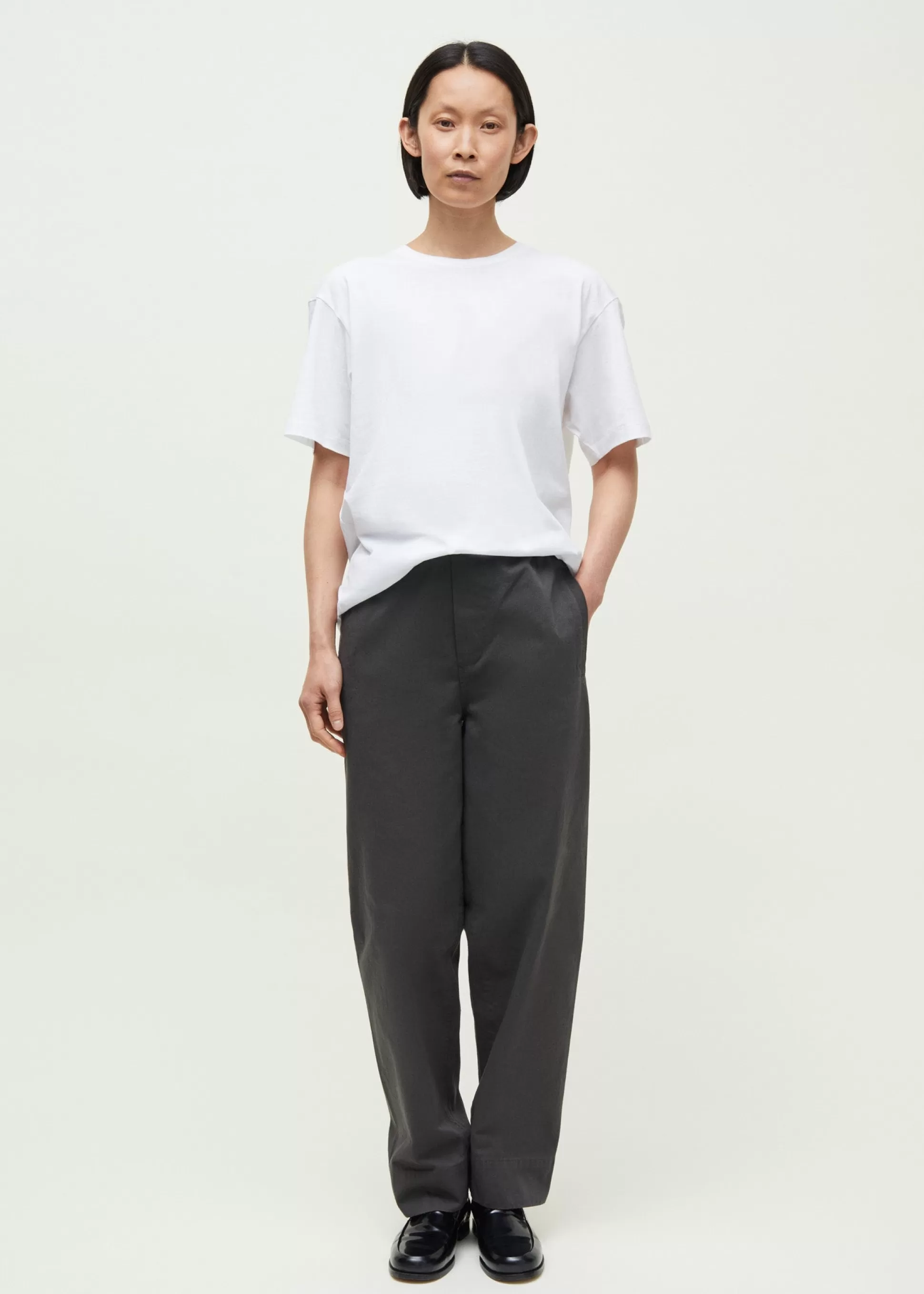 aiayu Bukser<Coco pant twill Soil