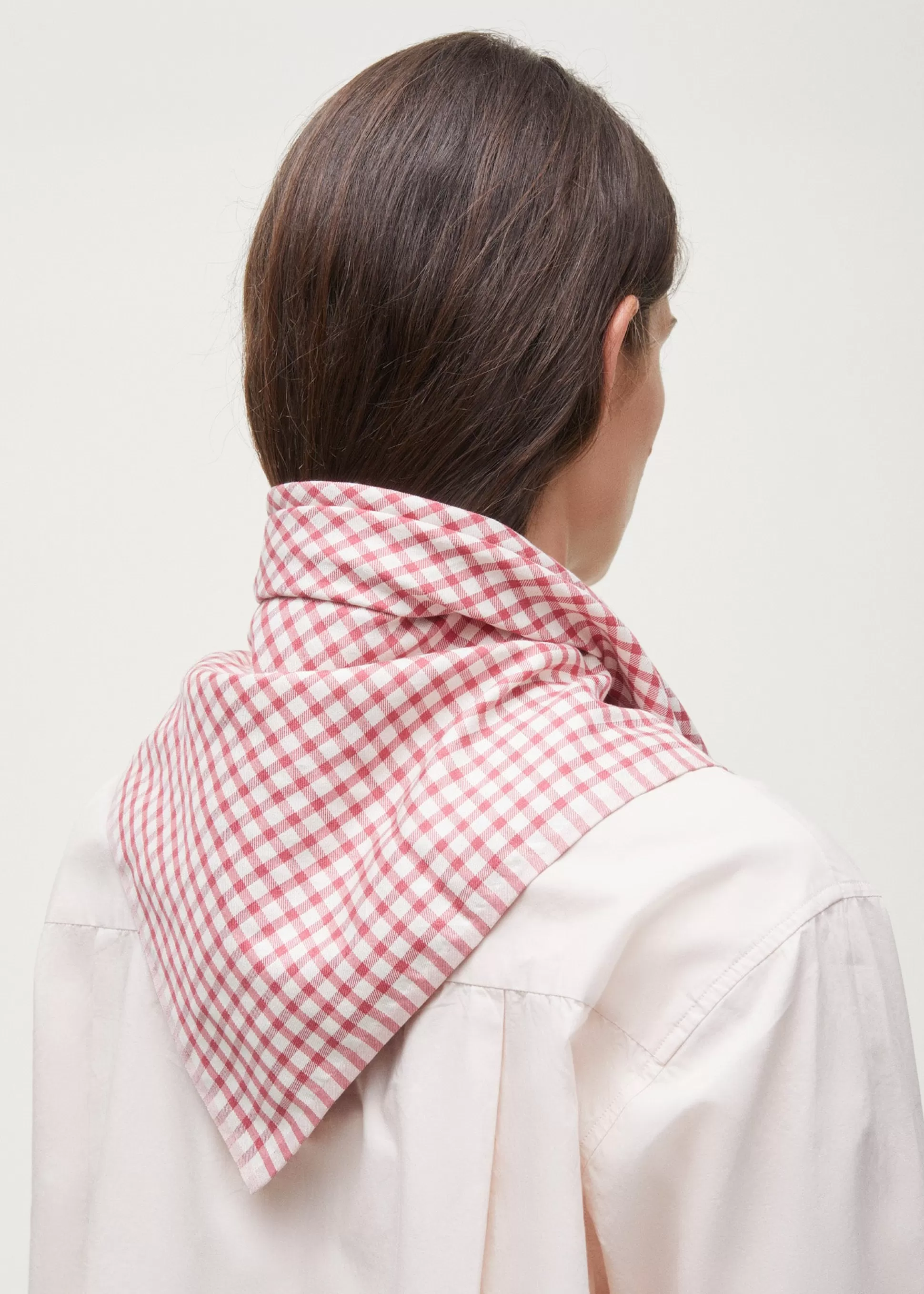 aiayu Tørklæder<Familia silk scarf Mix Scarlet