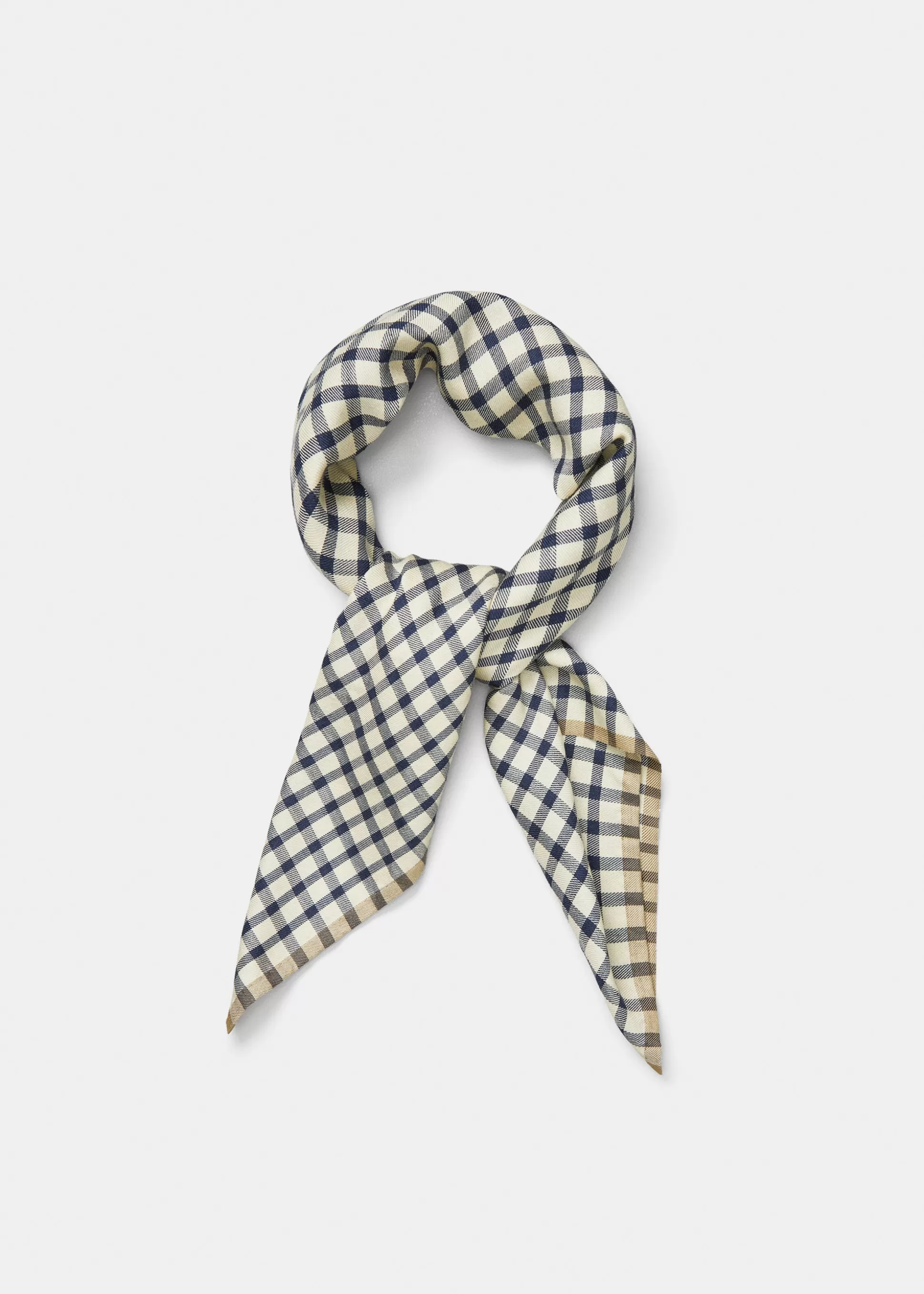 aiayu Tørklæder<Familia silk scarf Mix Navy