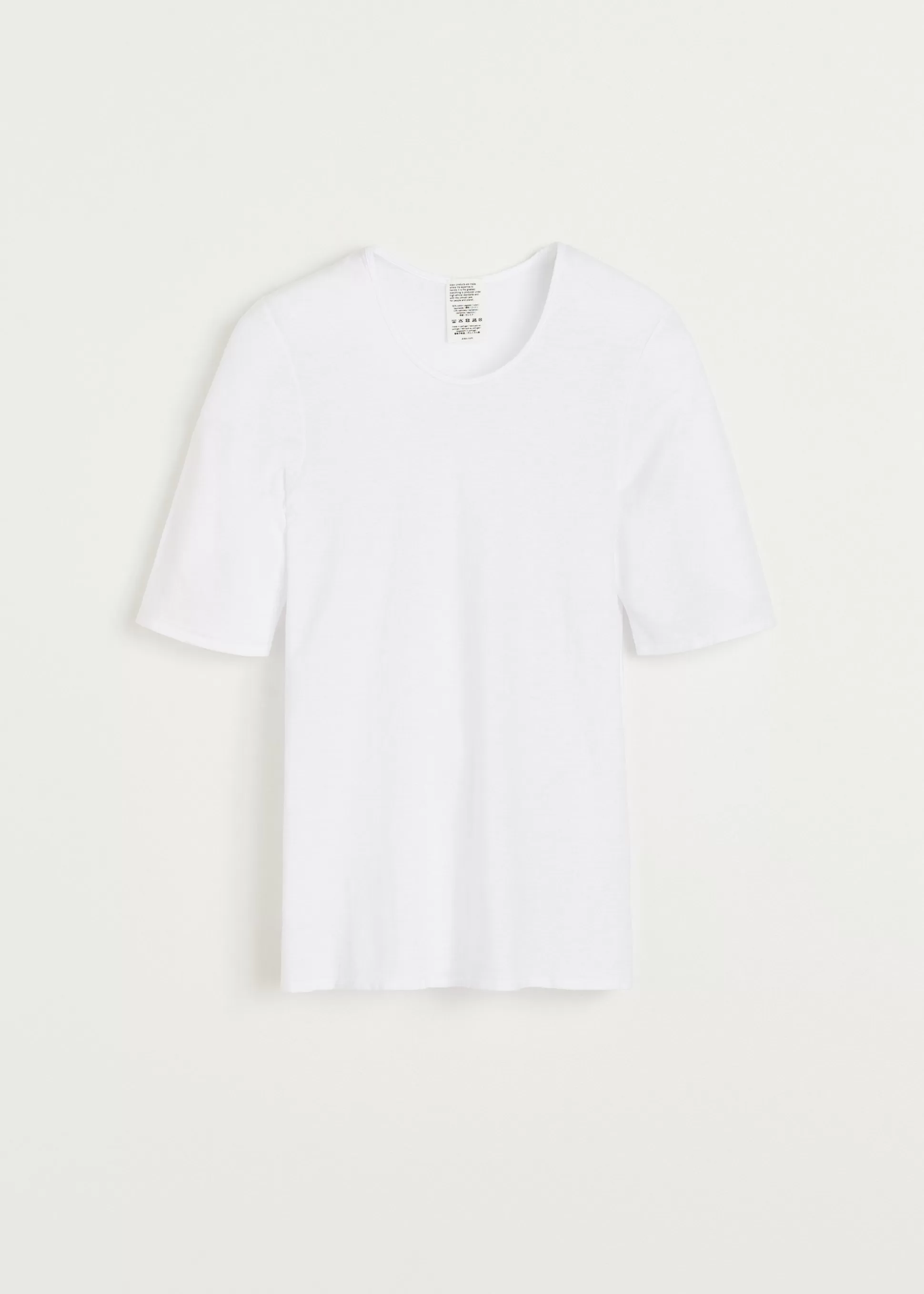 aiayu T-Shirts & Tops<Gentle cashmere tee White