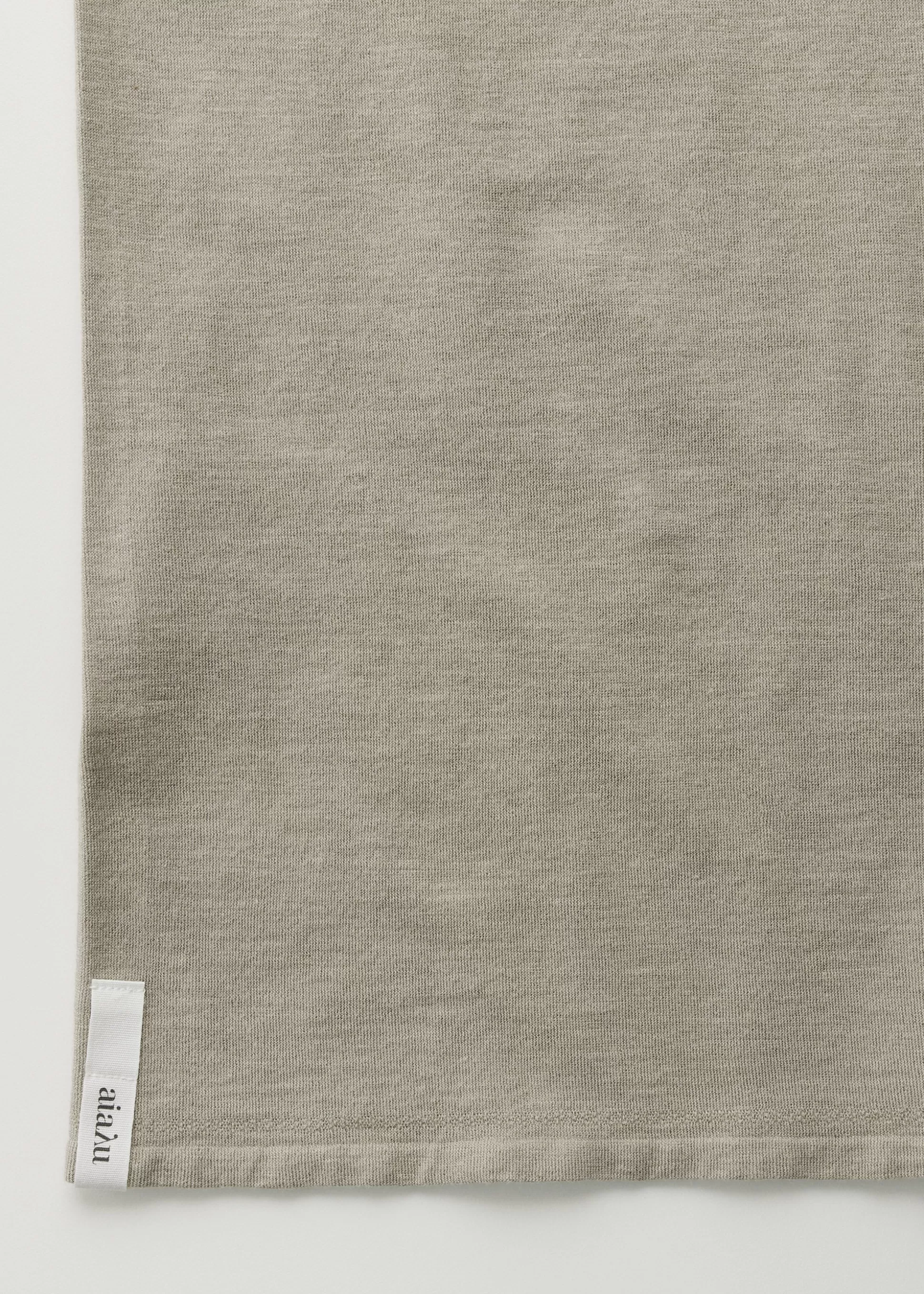 aiayu T-Shirts & Tops<Gentle cashmere tee Grey