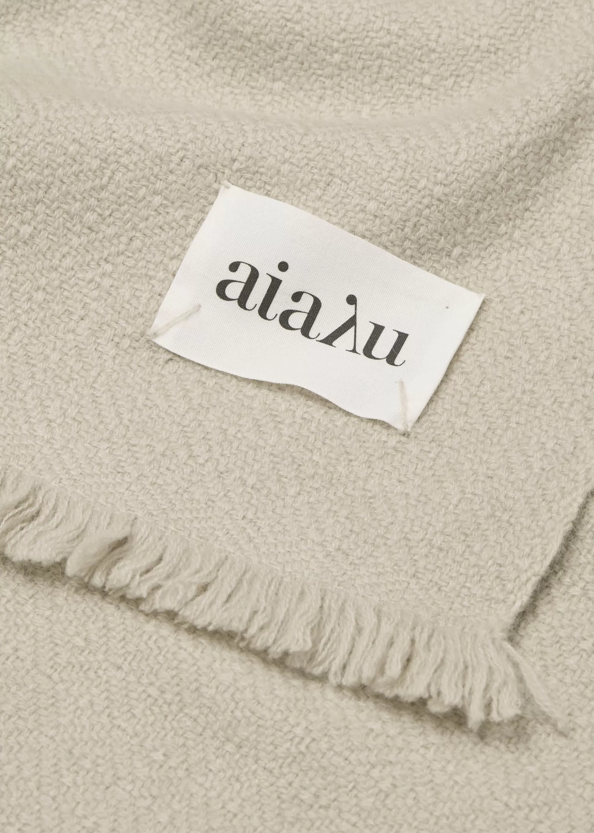 aiayu Plaider<Haya wool throw - 150x180 Aura