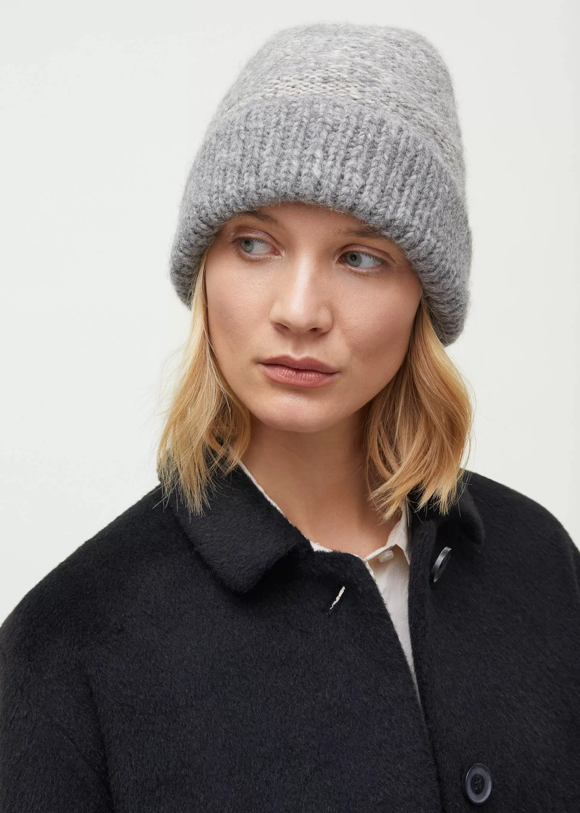 aiayu Huer & Vanter<Hela wool beanie Mix Grey