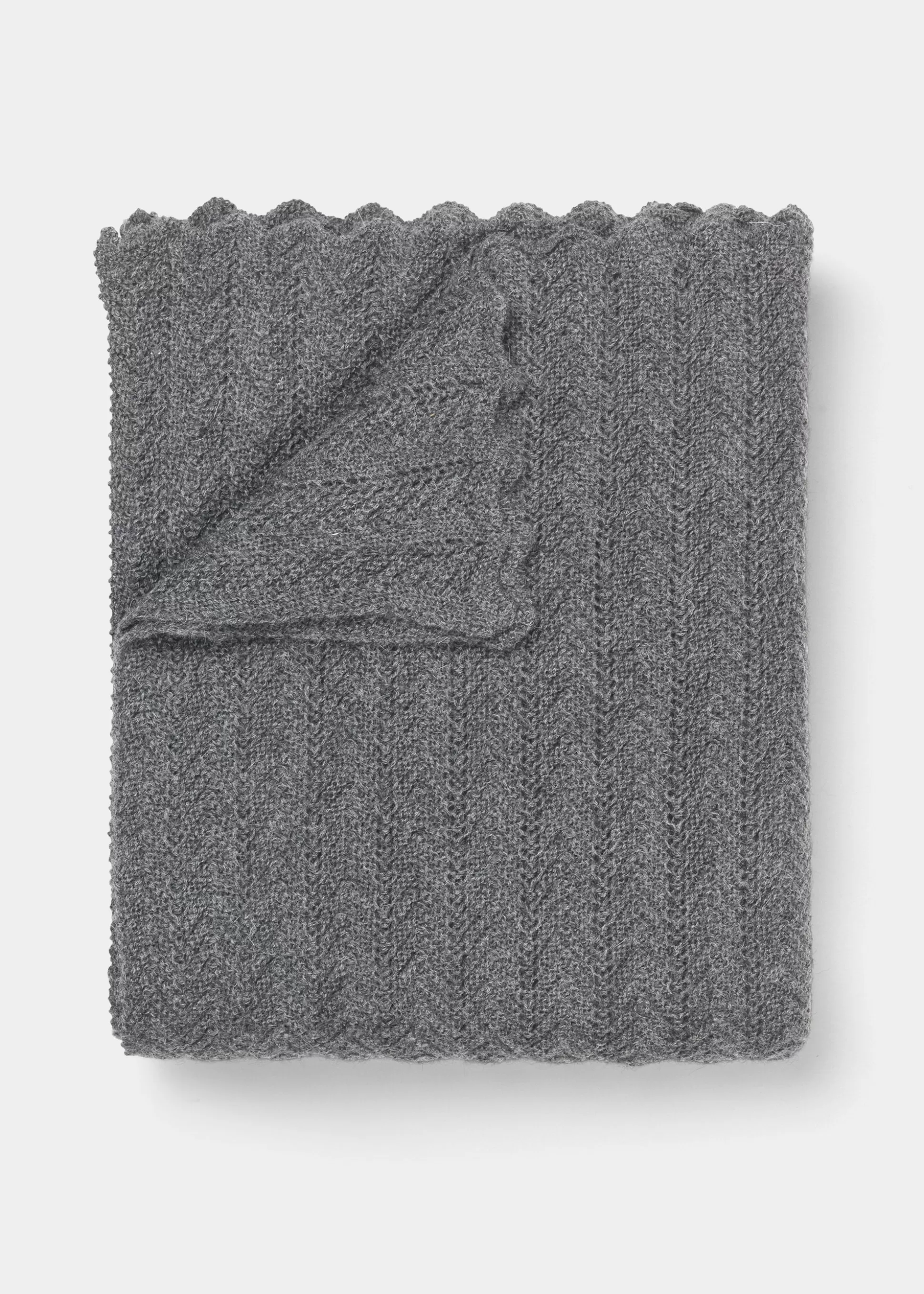 aiayu Plaider<Hollie classic throw - 130x160 Stormy