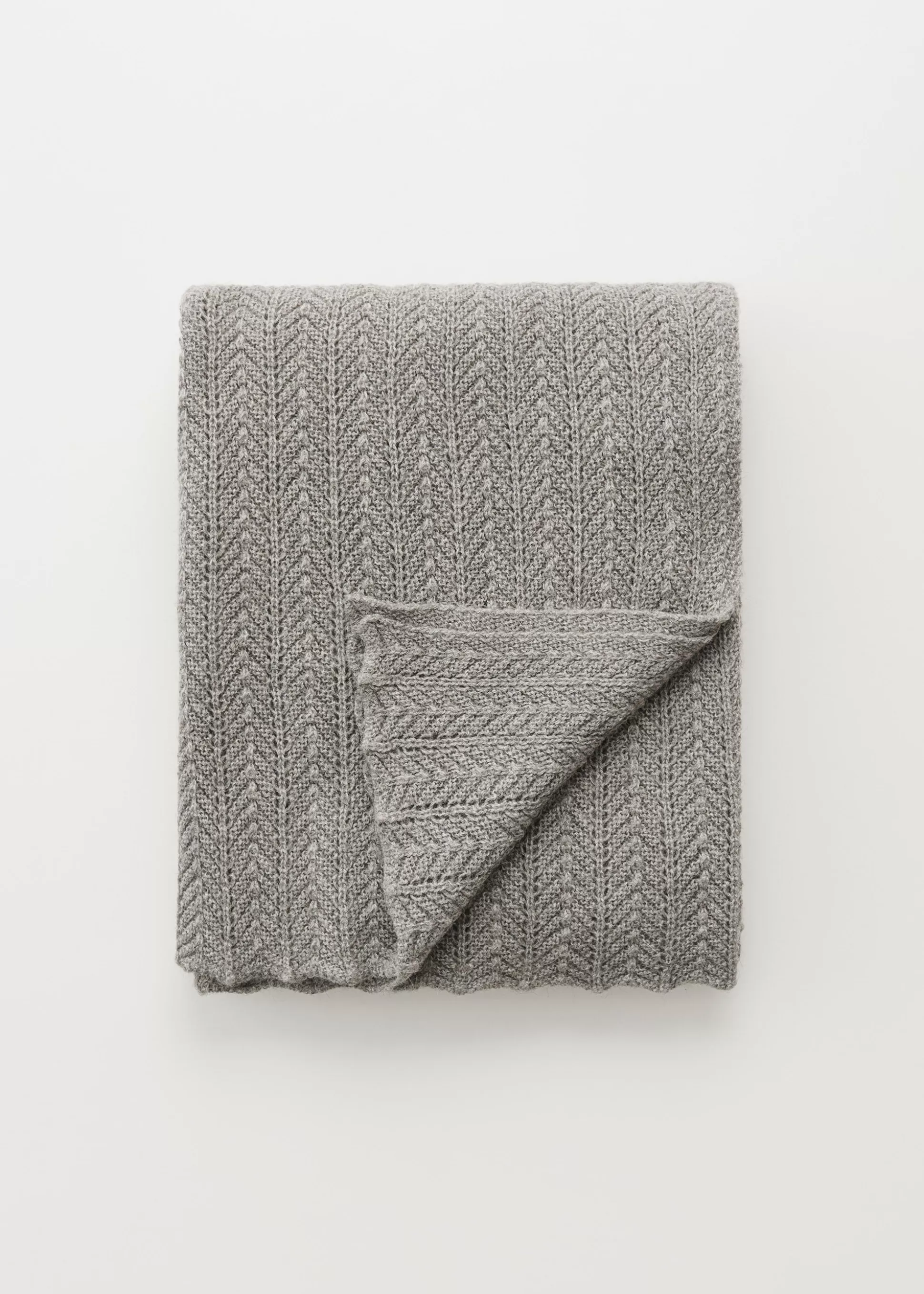 aiayu Plaider<Hollie classic throw - 130x160 Frost Grey