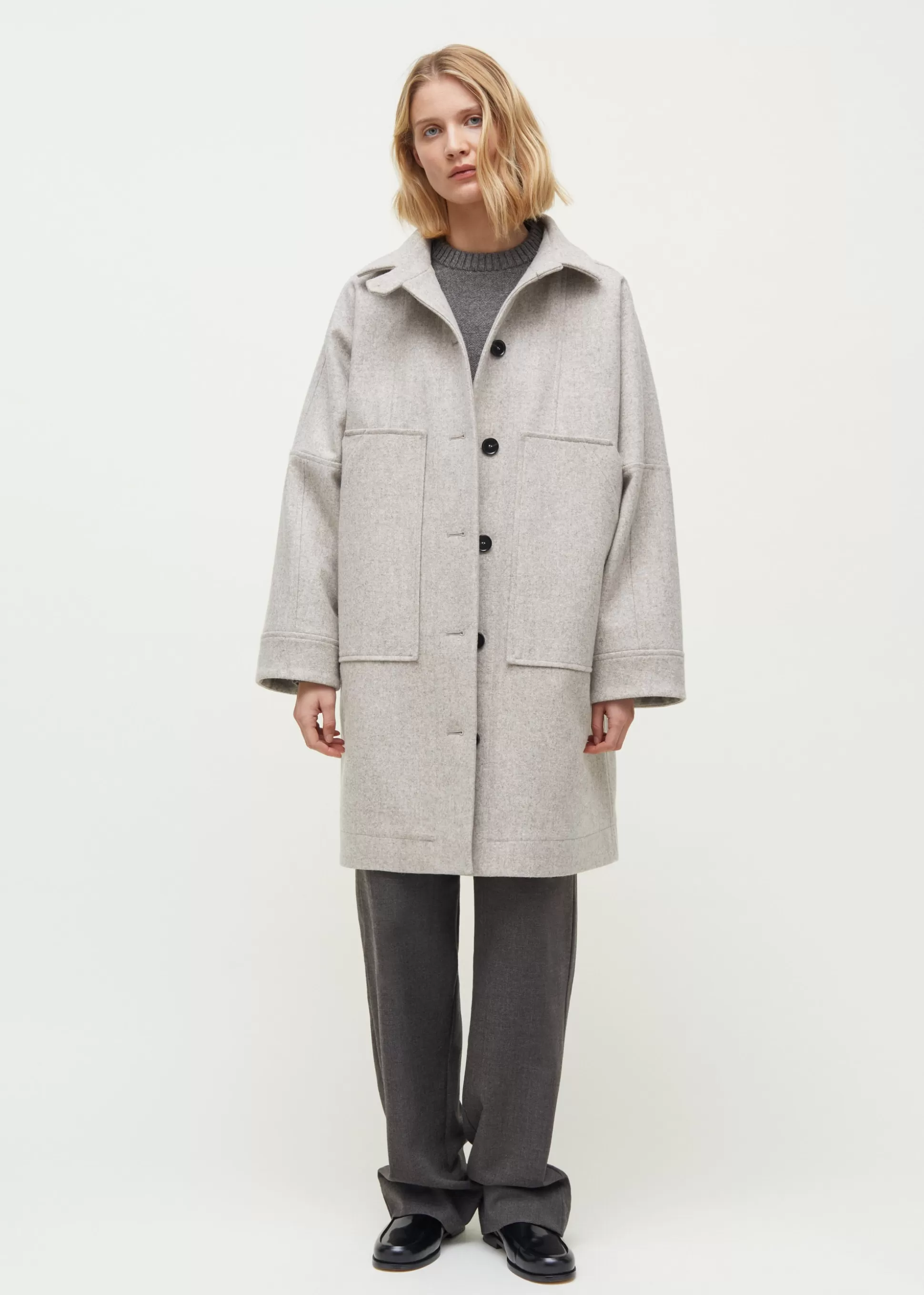 aiayu Frakker<Jada coat loden Pure Air