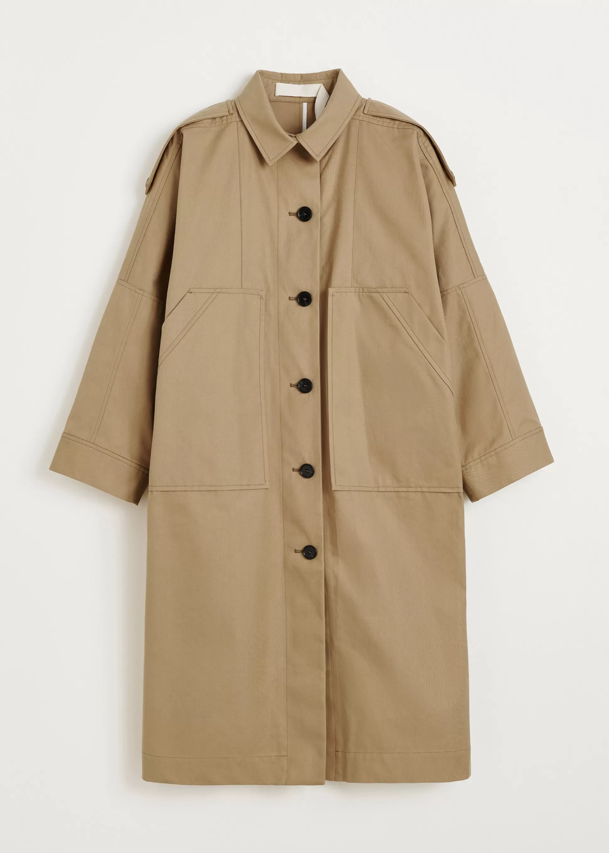 aiayu Frakker<Jean coat - ventile Caramel