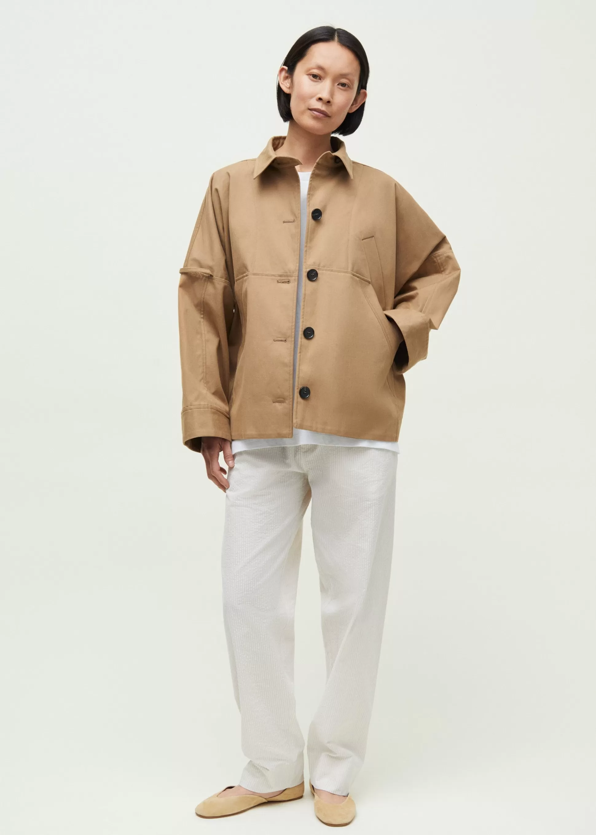 aiayu Jakker & Blazere<Jules jacket - ventile Caramel