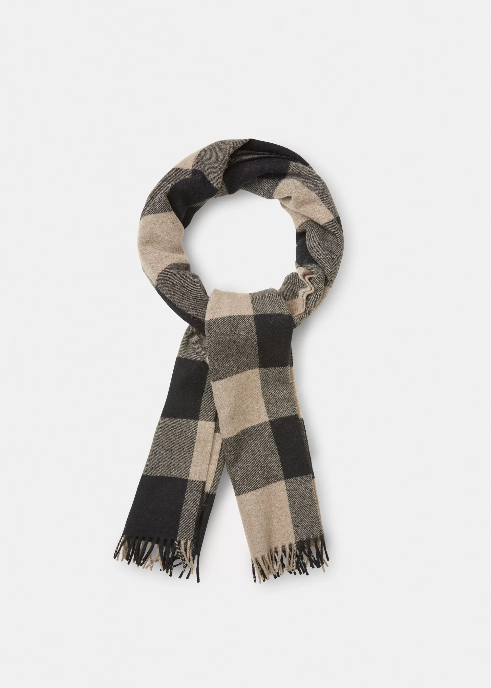 aiayu Tørklæder<Kay wool scarf Mix Black