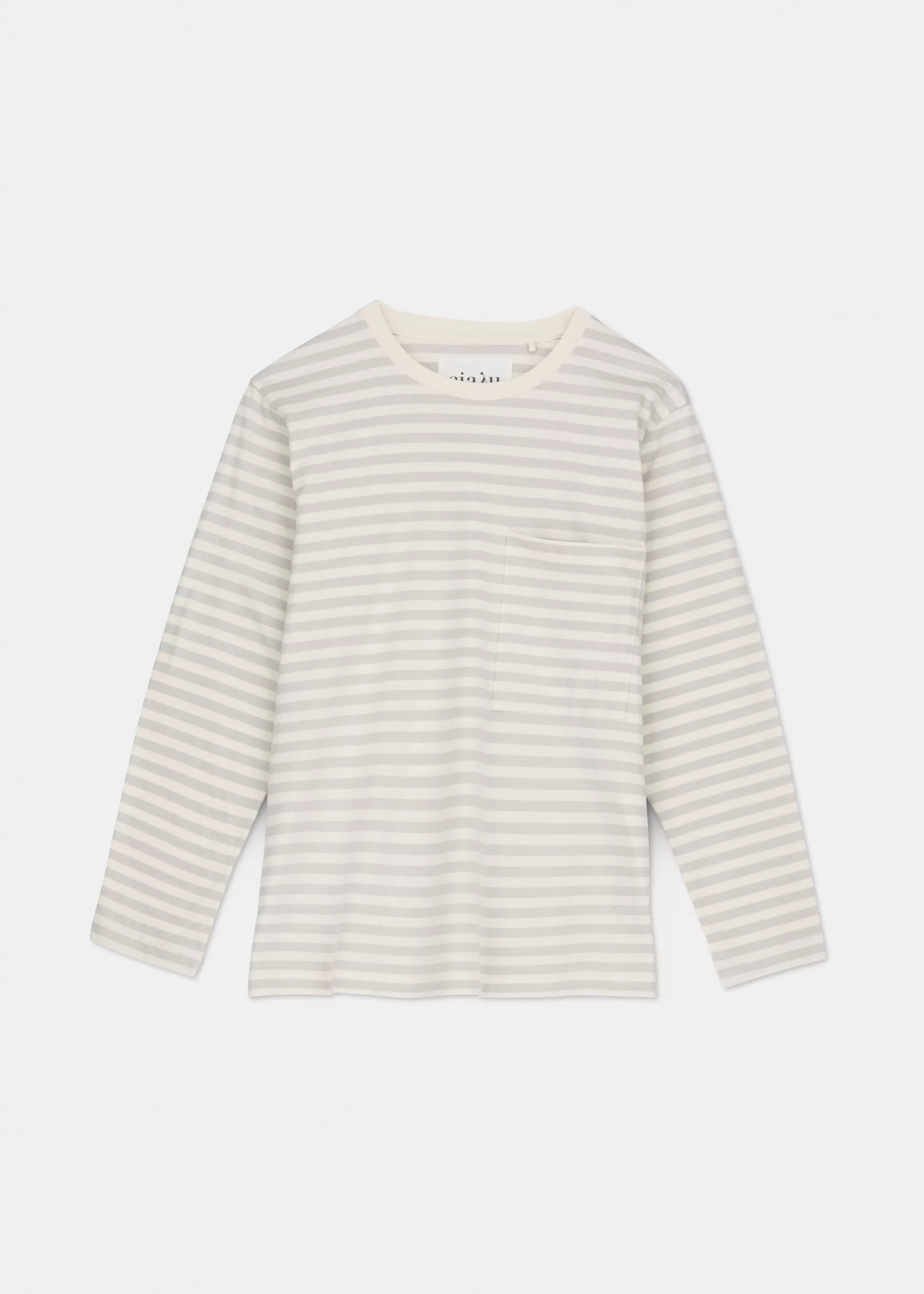 aiayu T-Shirts & Tops<Light long sleeve tee Mix Salt