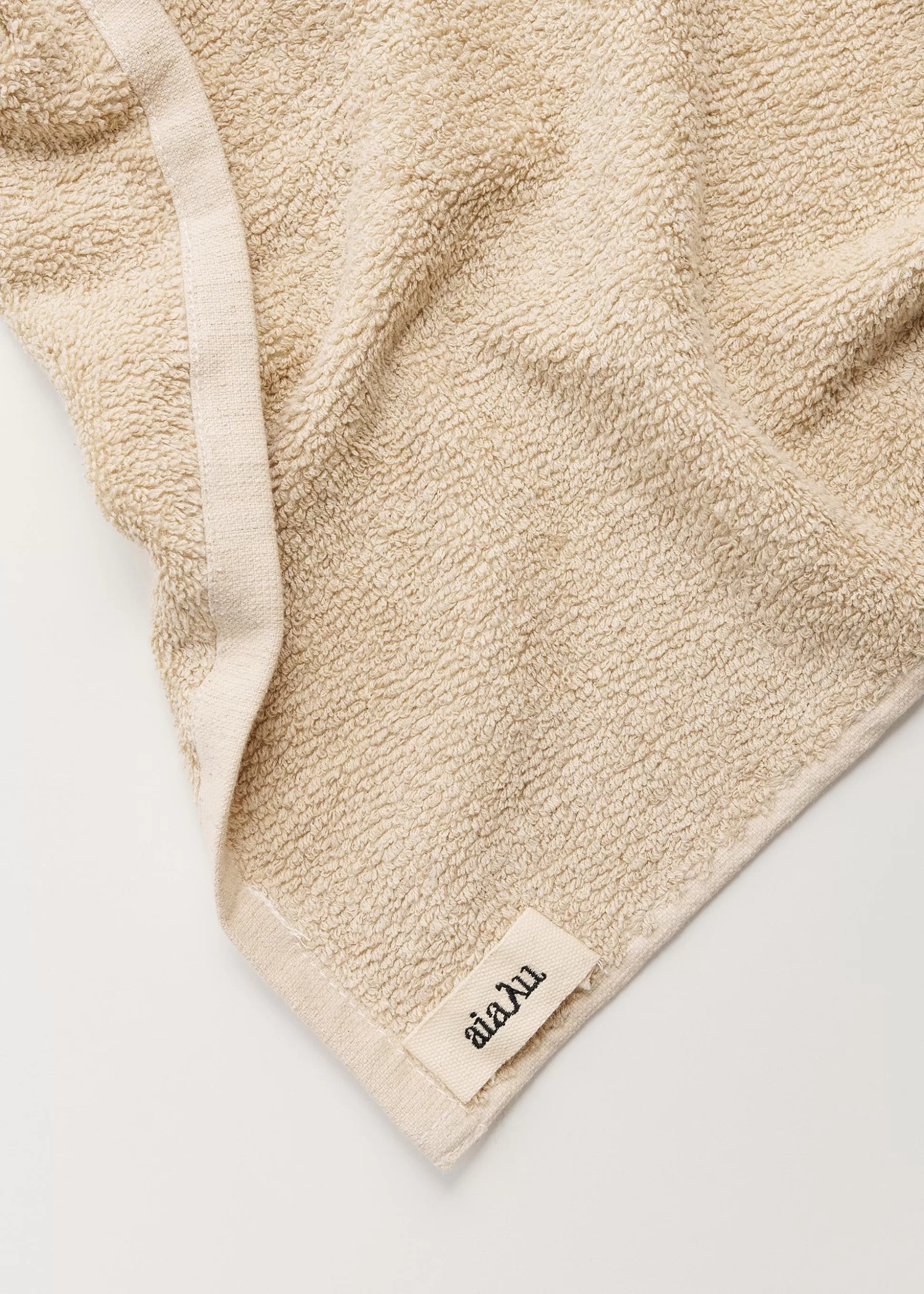 aiayu Håndklæder<Linen hand towel - 50x90 Pure Nature