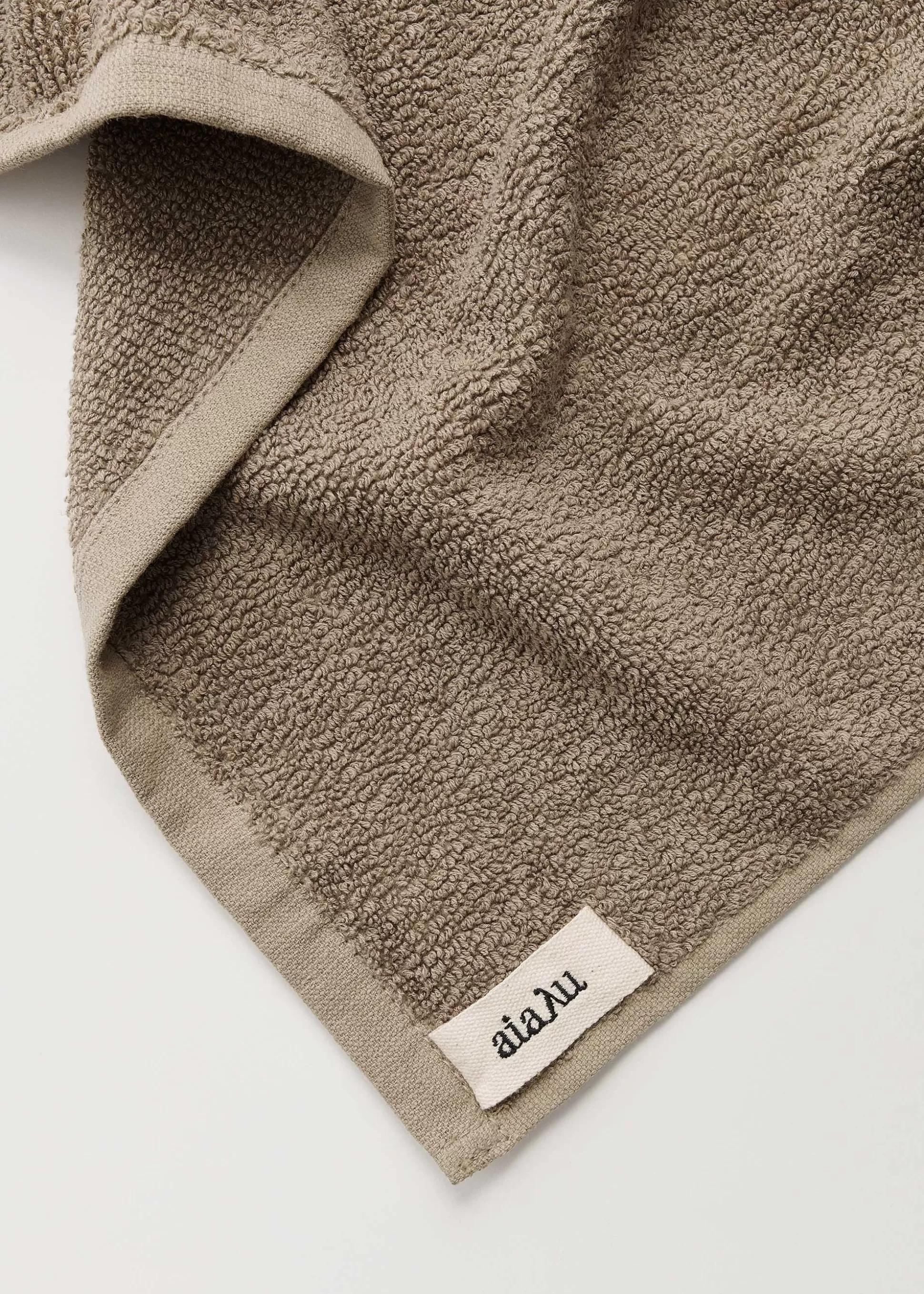 aiayu Håndklæder<Linen hand towel - 50x90 Earth