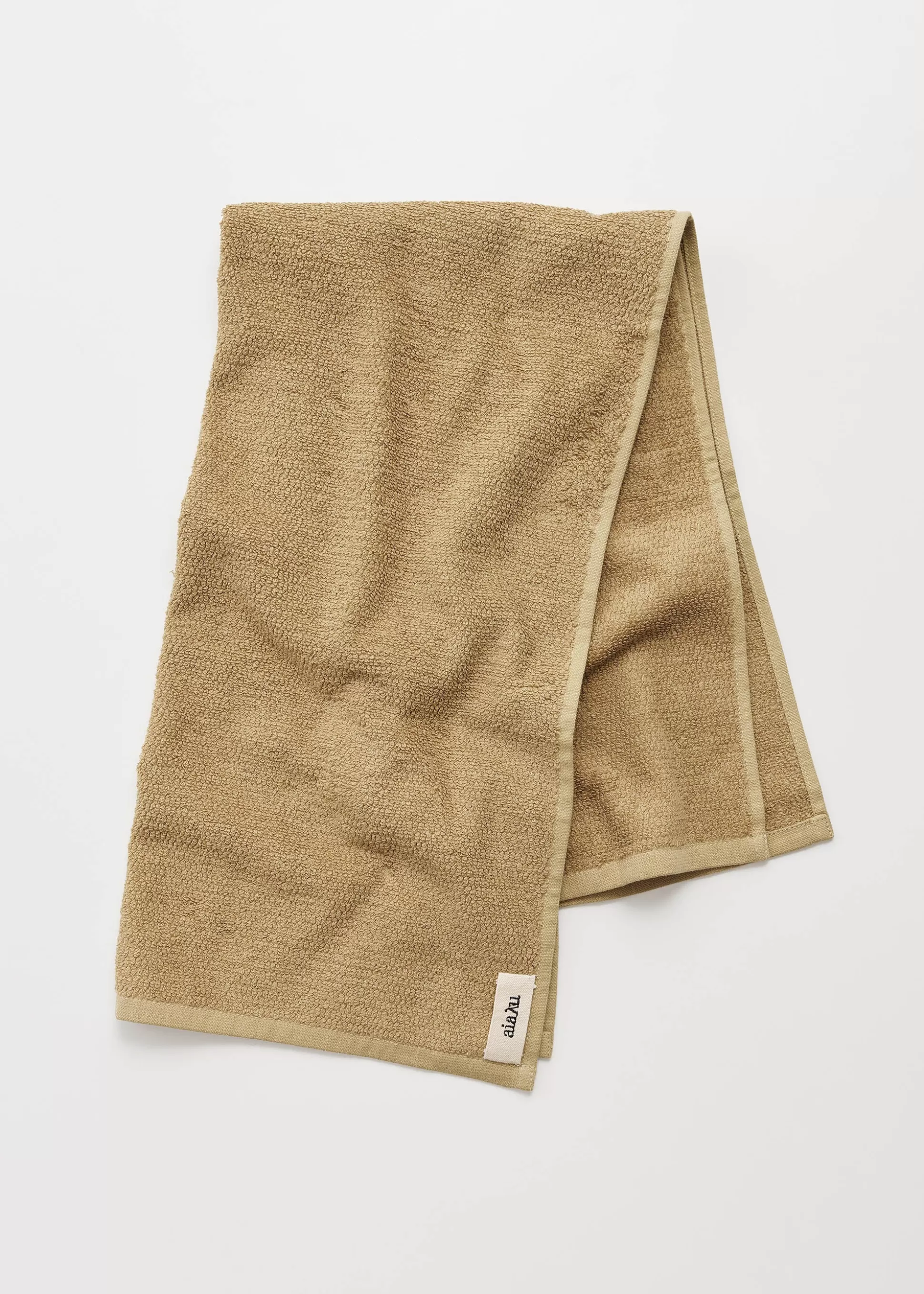 aiayu Håndklæder<Linen hand towel - 50x90 Saffron