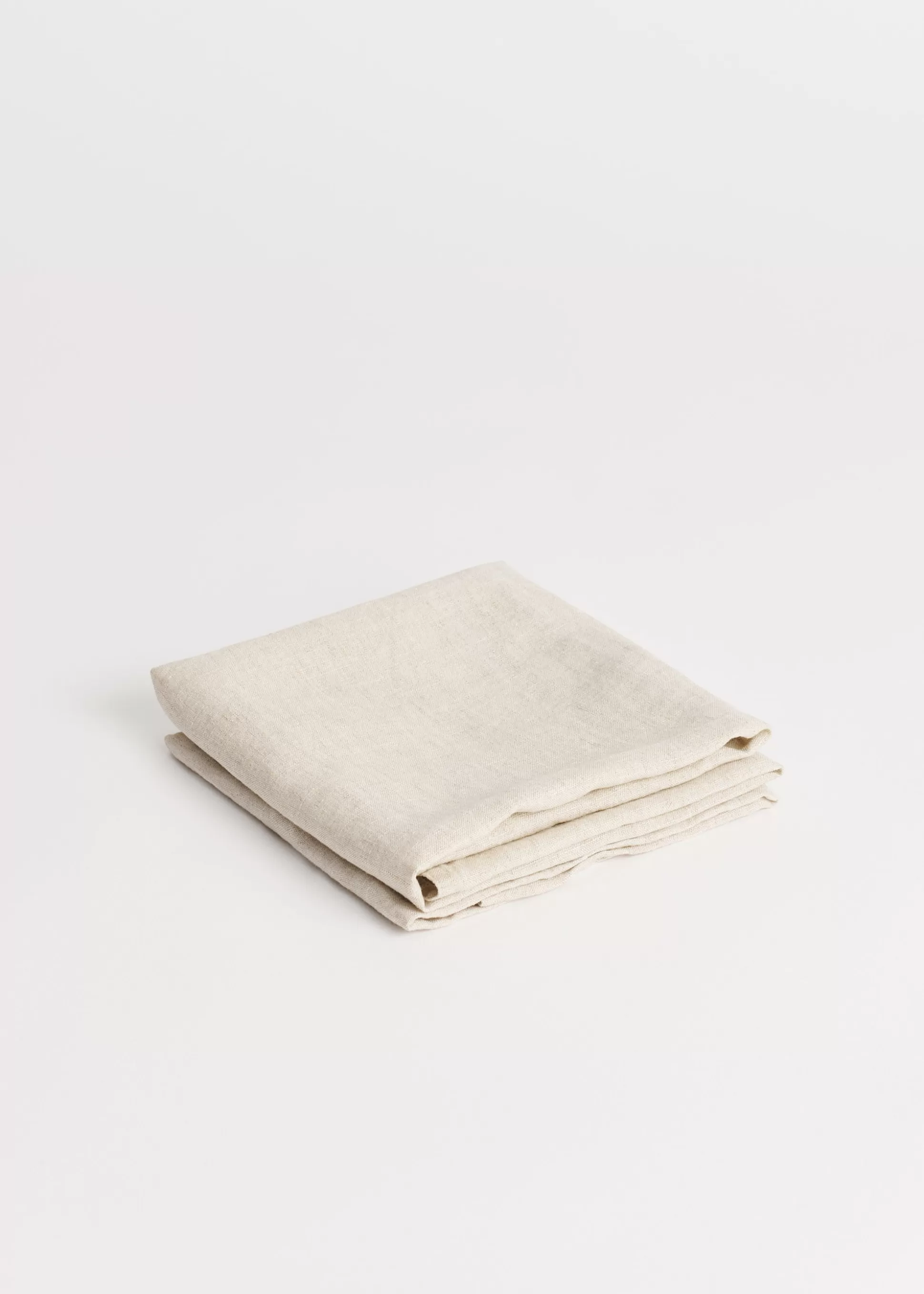 aiayu Karklude & Viskestykker<Linen kitchen towel (set of 2 pcs) Pure Natural