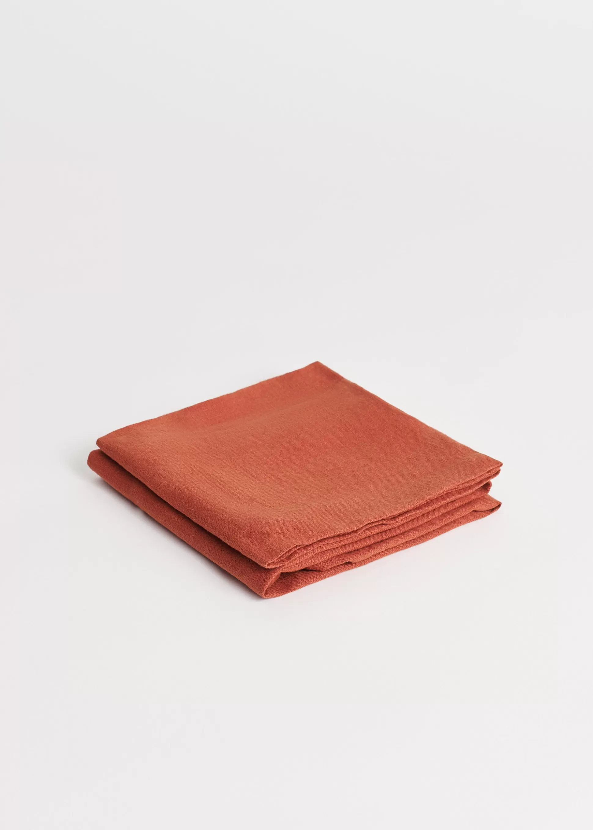 aiayu Karklude & Viskestykker<Linen kitchen towel (set of 2 pcs) Terracotta