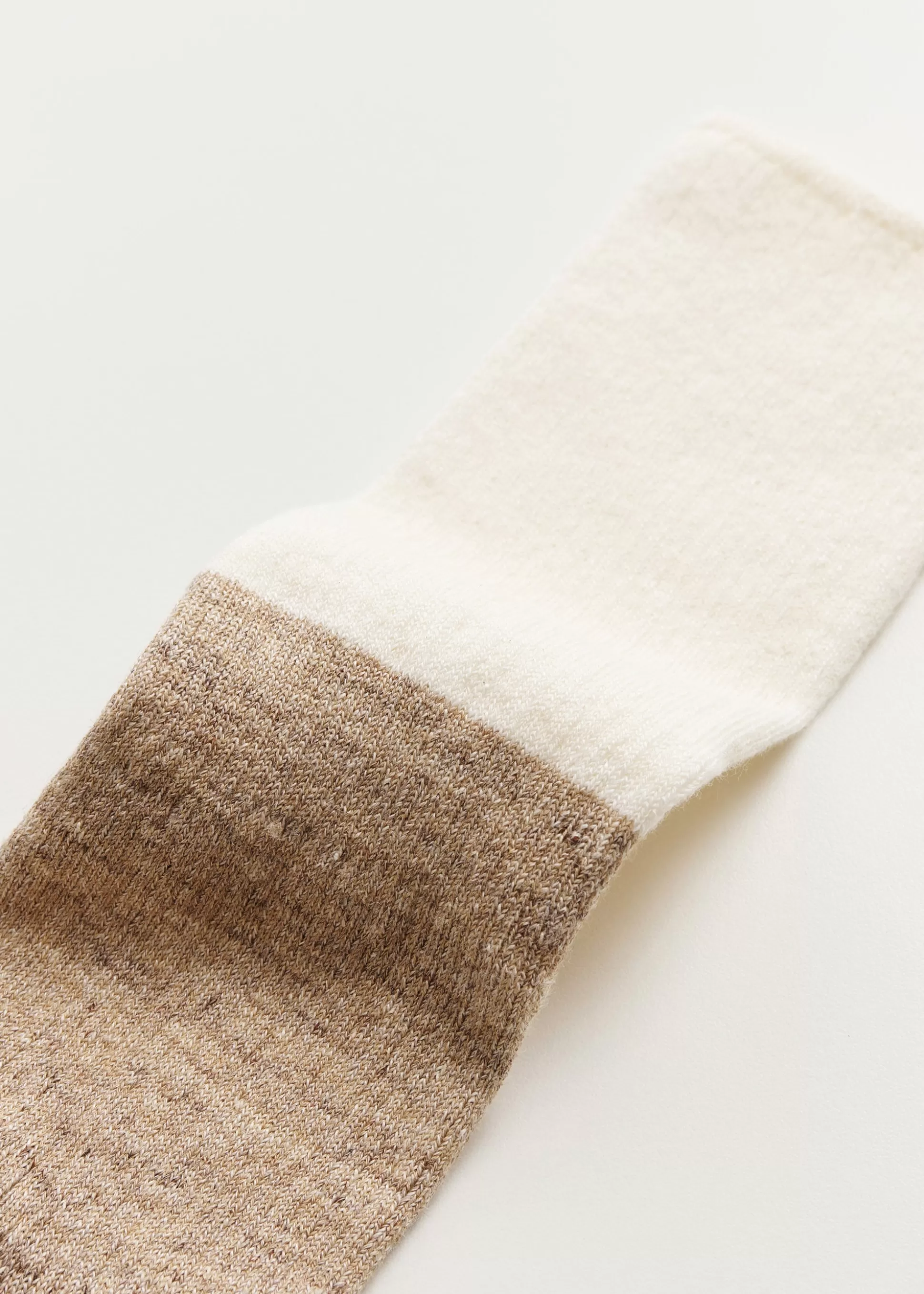 aiayu Strømper<Linen rib socks Mix Linen