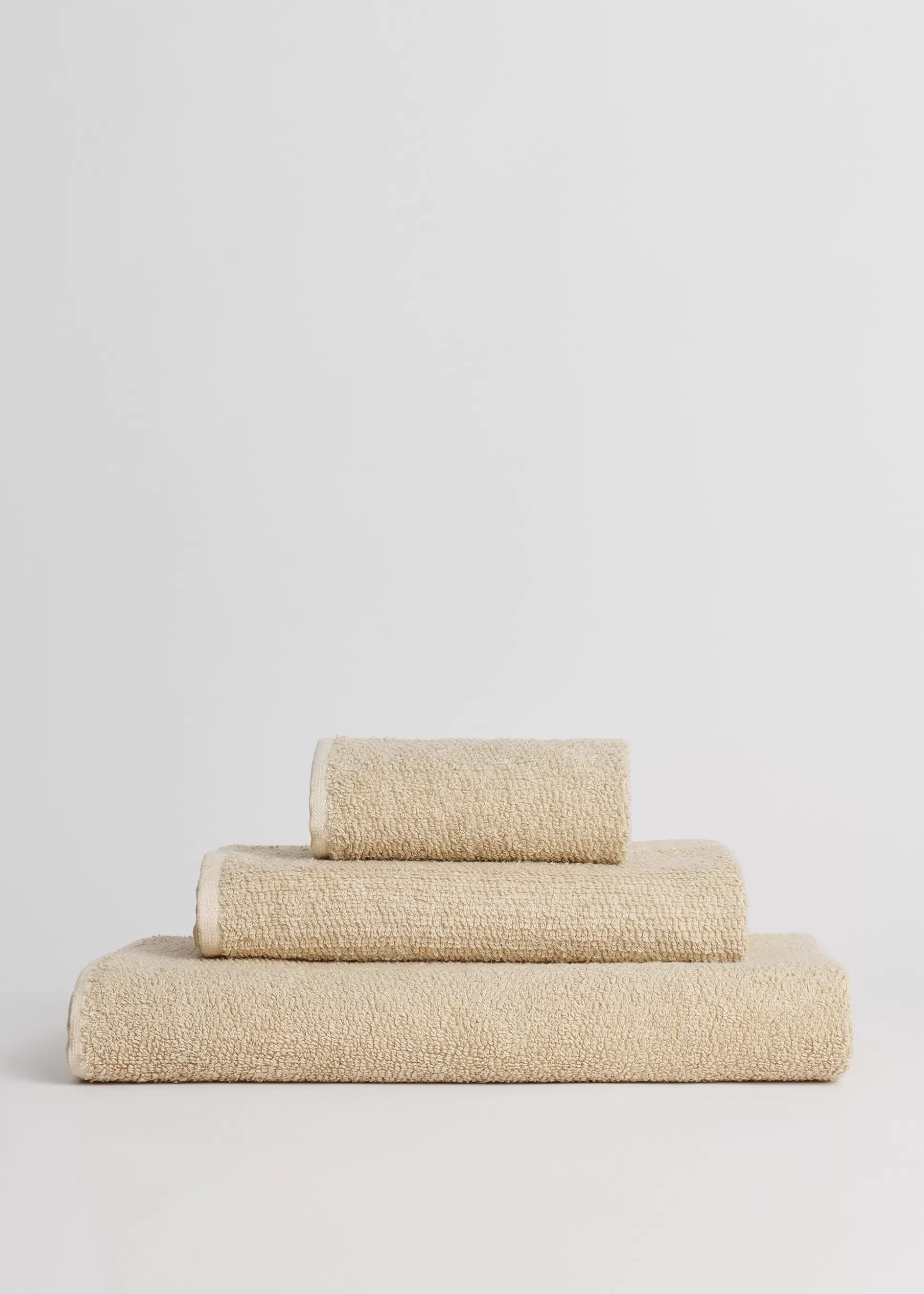 aiayu Håndklæder<Linen towels (set of 3 pcs) Pure nature