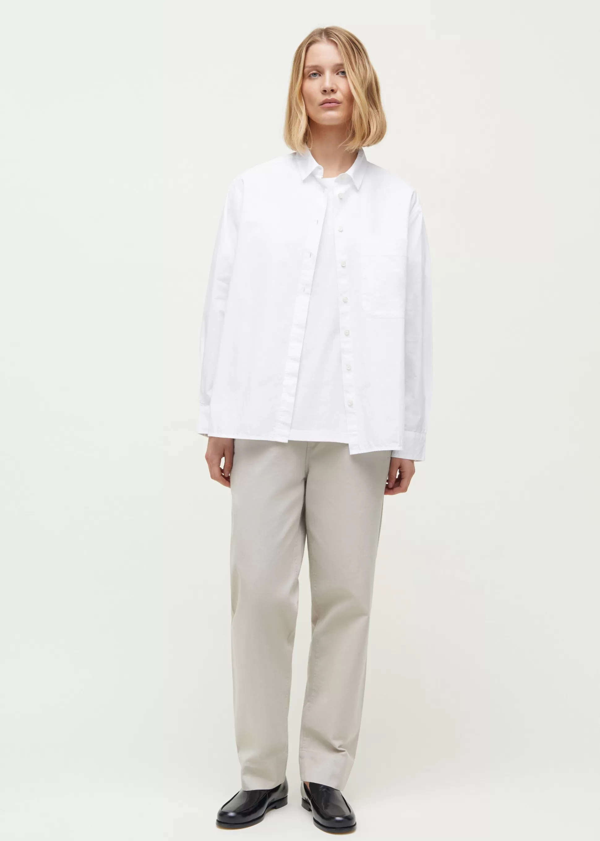aiayu Skjorter<Lynette shirt White