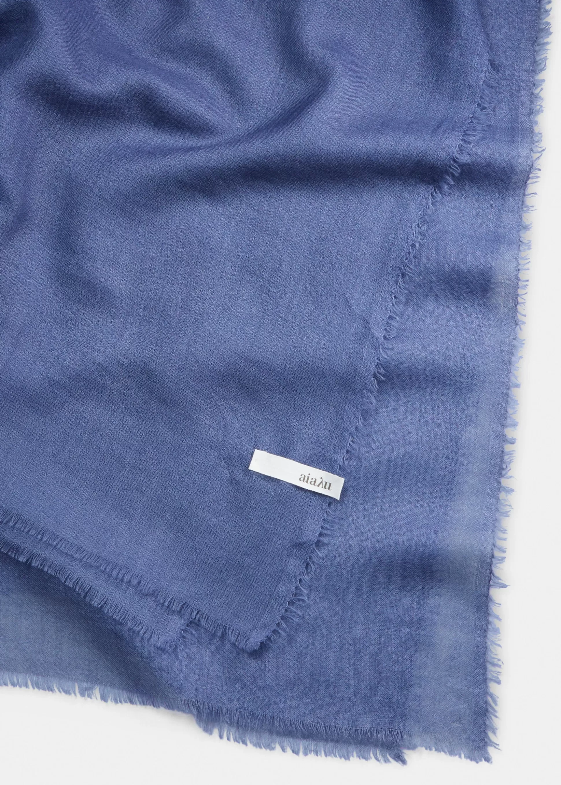 aiayu Tørklæder<Malea cashmere scarf Blue Jeans