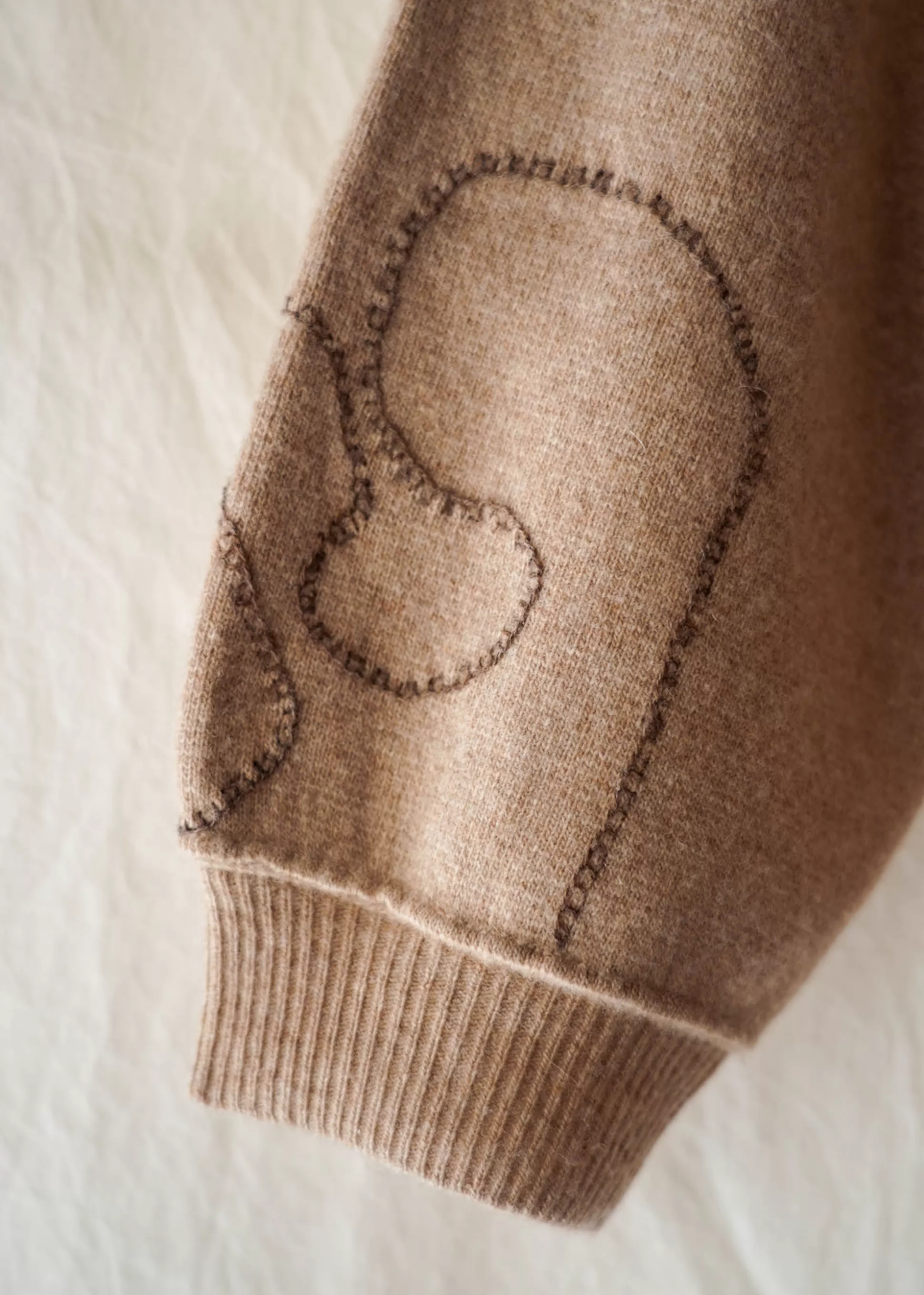 aiayu Cardigans<May wool cardigan - mended Bambu
