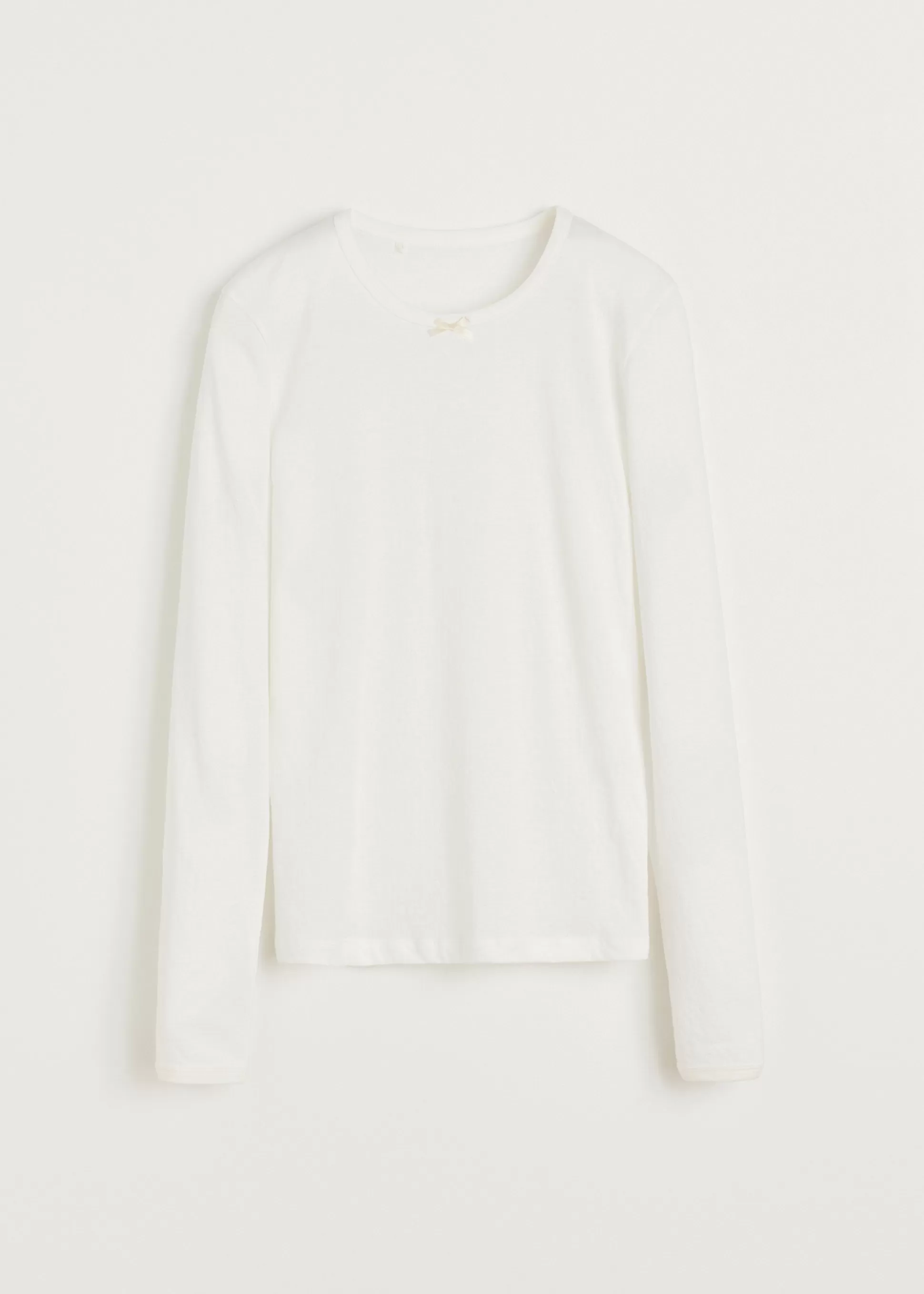 aiayu T-Shirts & Tops<Messhu long sleeve Pure Ecru