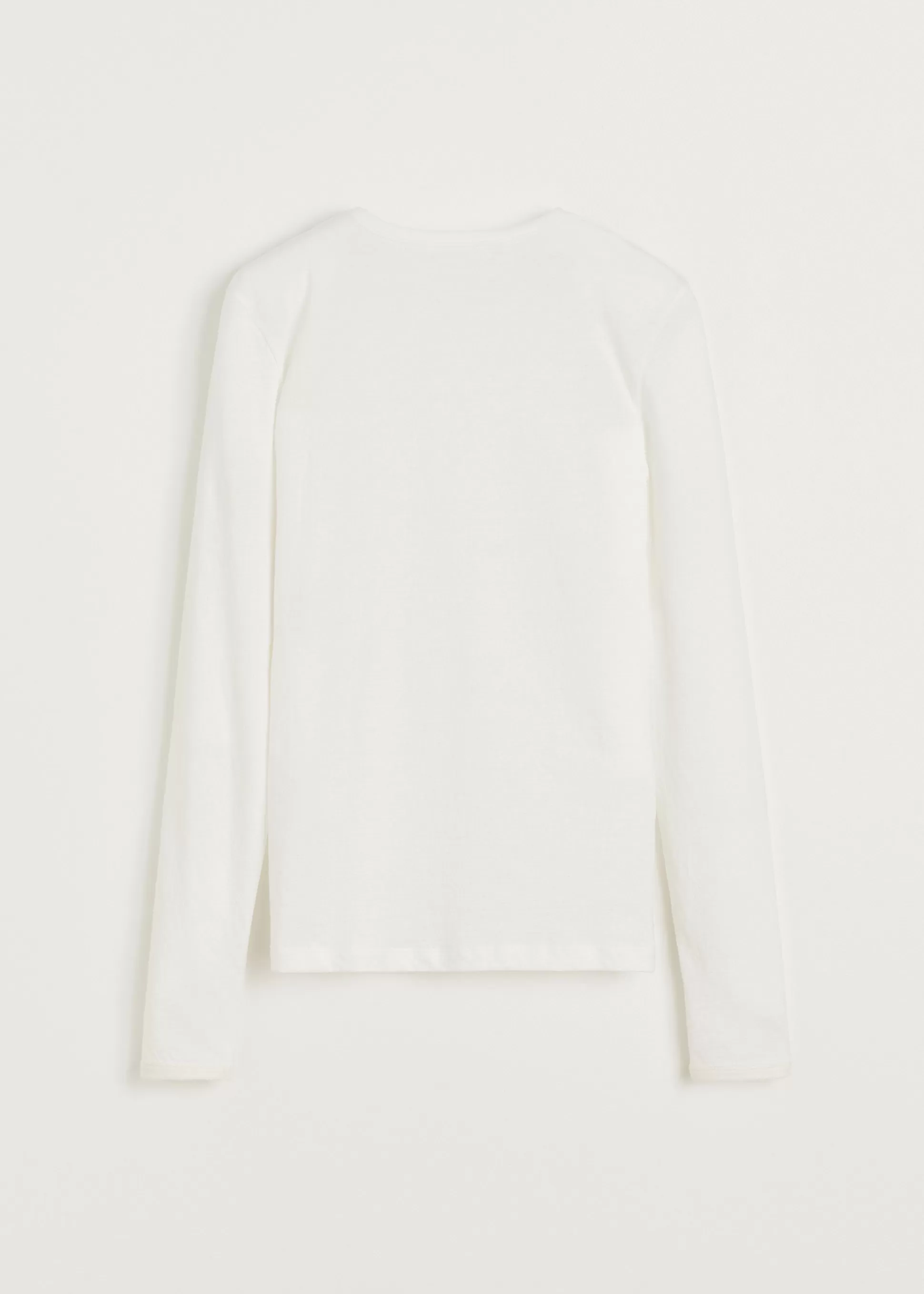 aiayu T-Shirts & Tops<Messhu long sleeve Pure Ecru