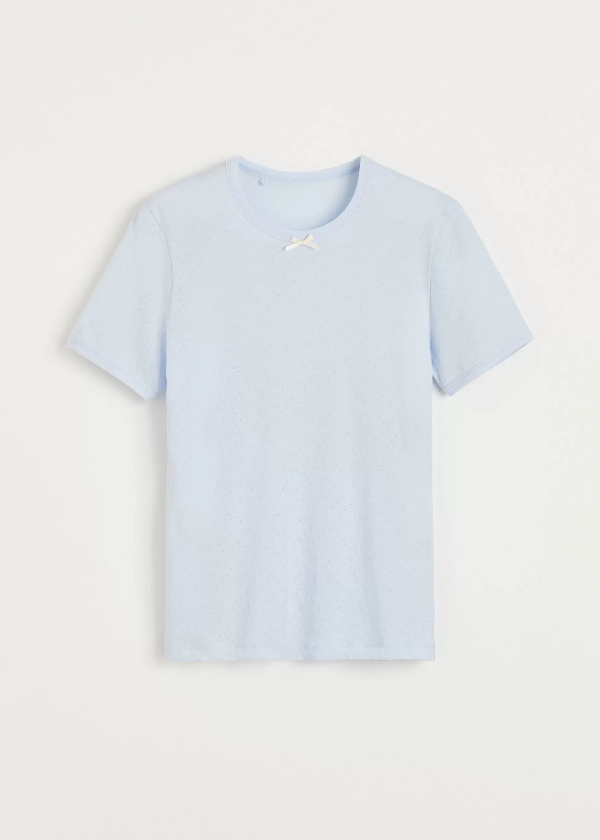 aiayu T-Shirts & Tops<Messhu tee Light Blue