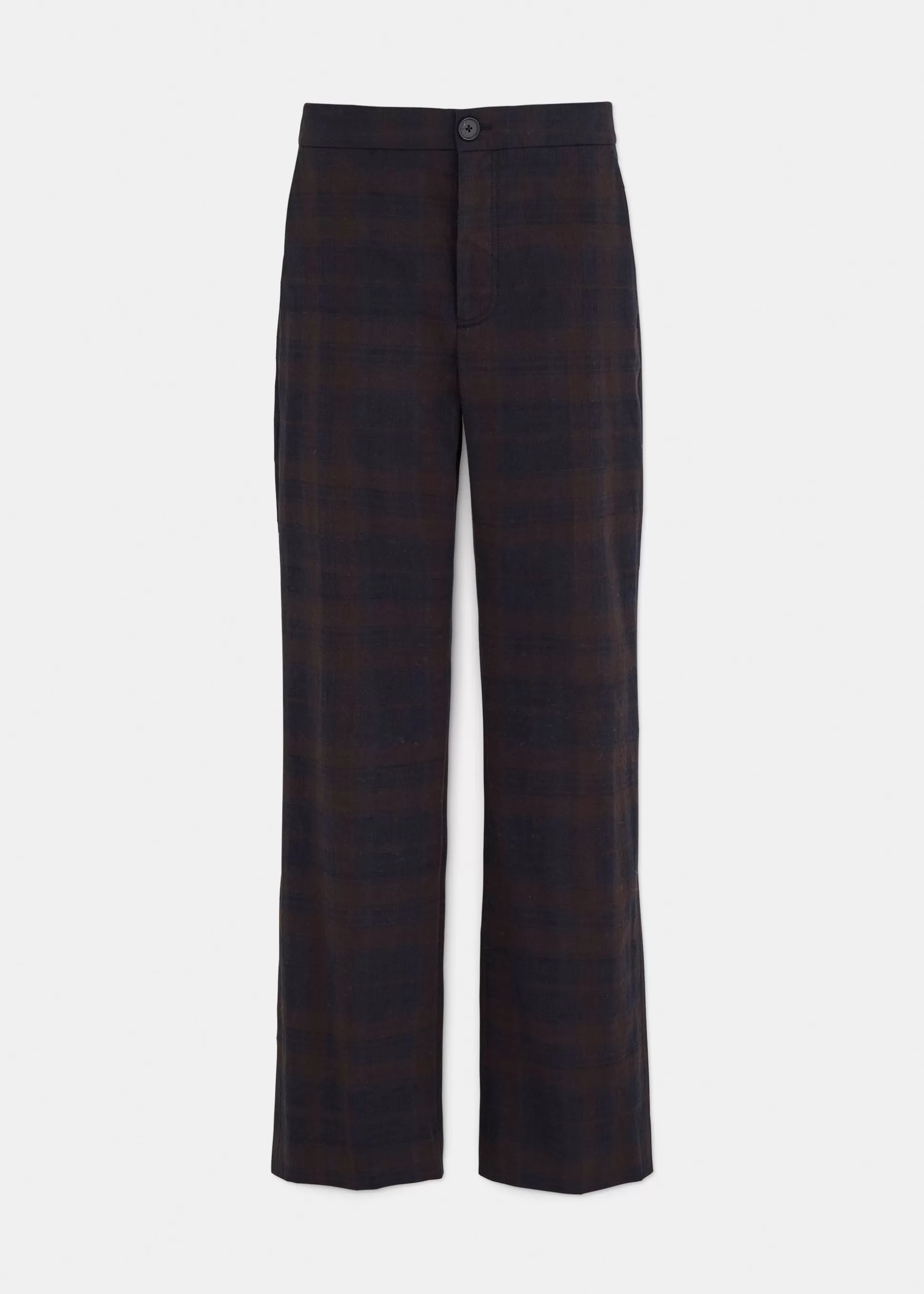 aiayu Bukser<Milo pant check Mix Navy