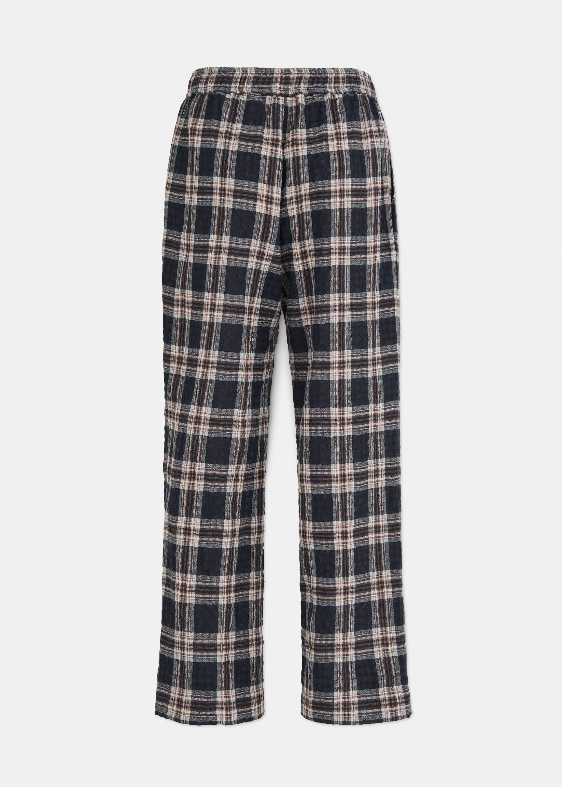 aiayu Bukser<My pant checked wool Mix Black
