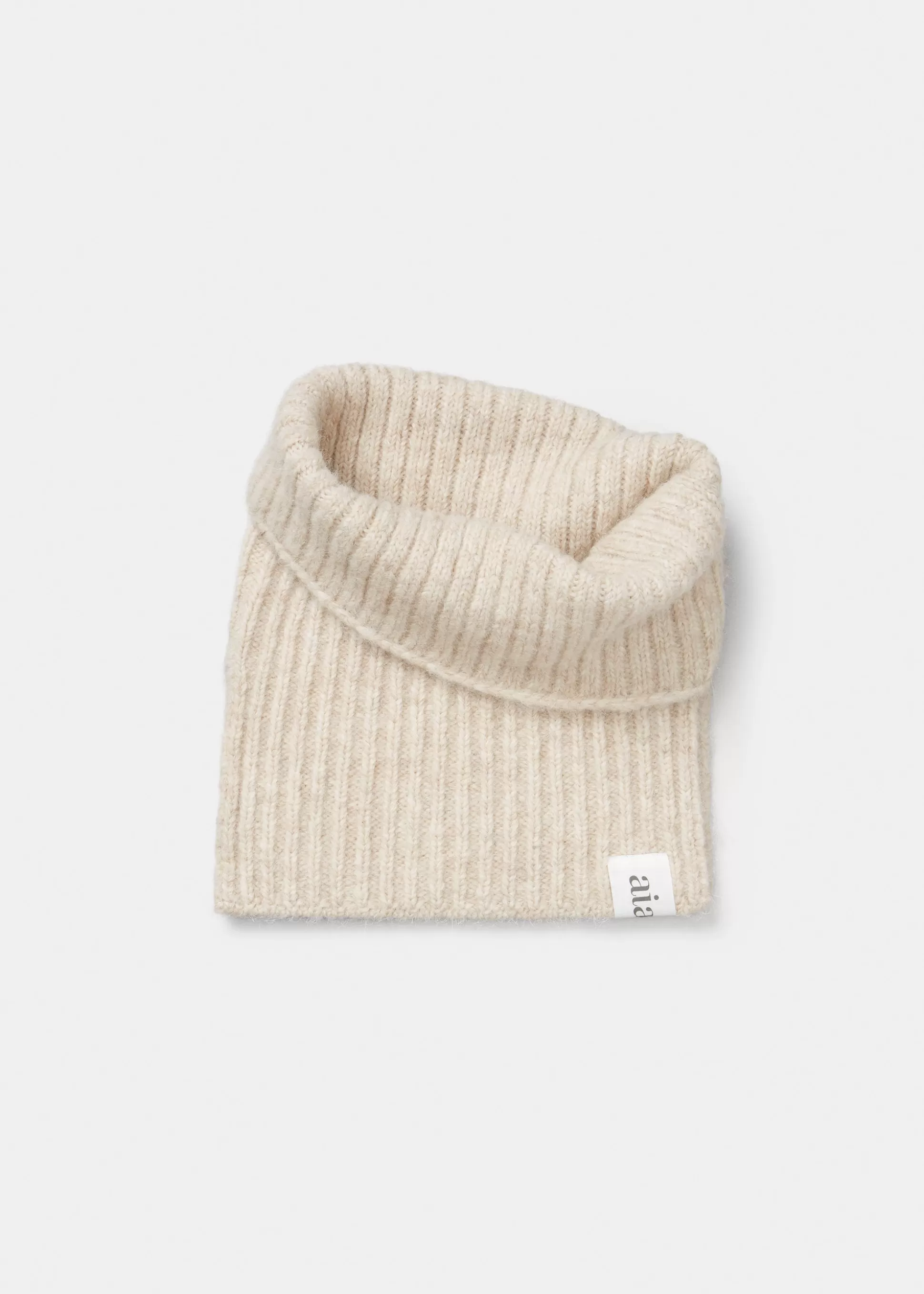 aiayu Tørklæder<Nellie neck warmer Pure Beige