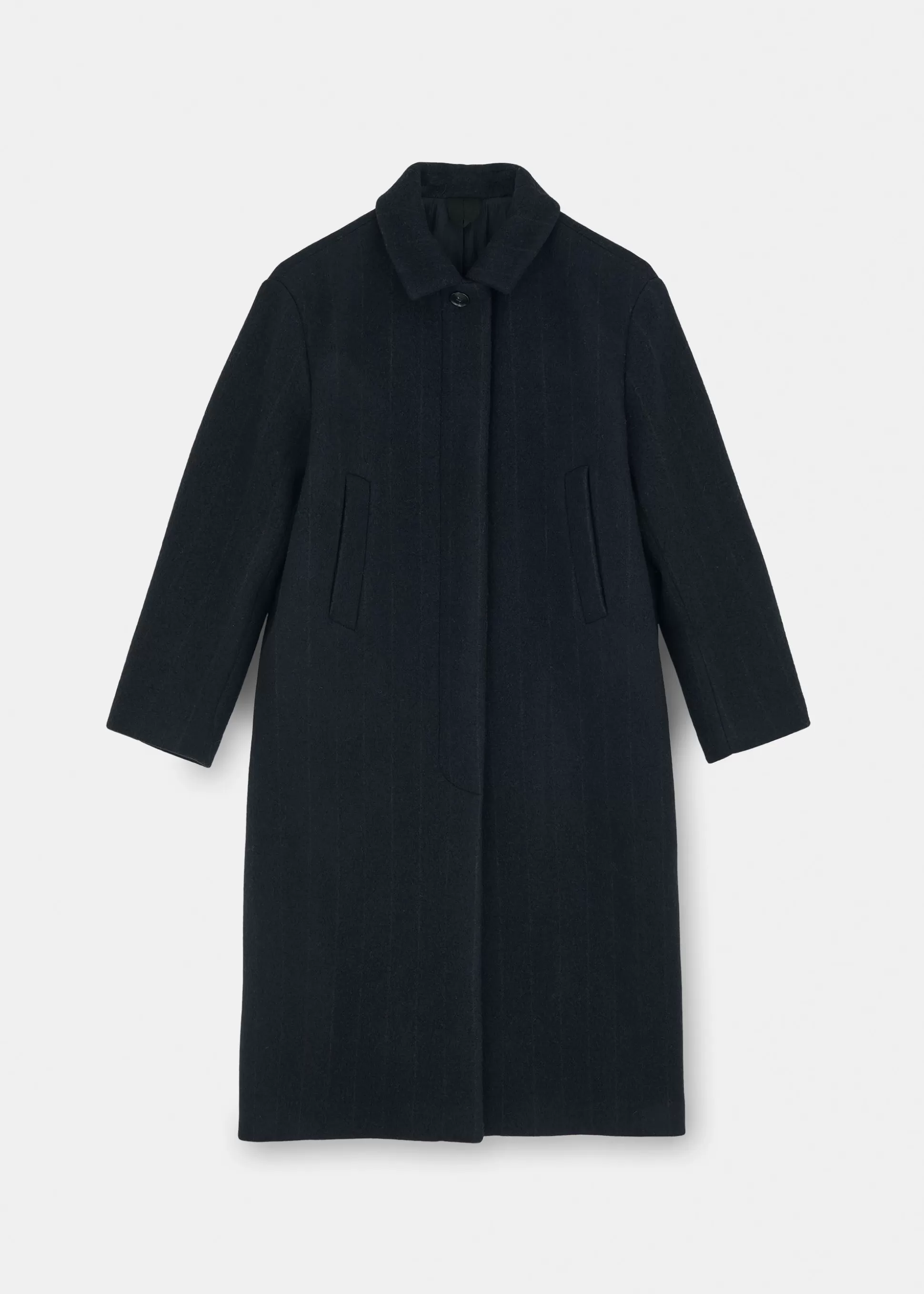 aiayu Frakker<Noah wool coat Navy