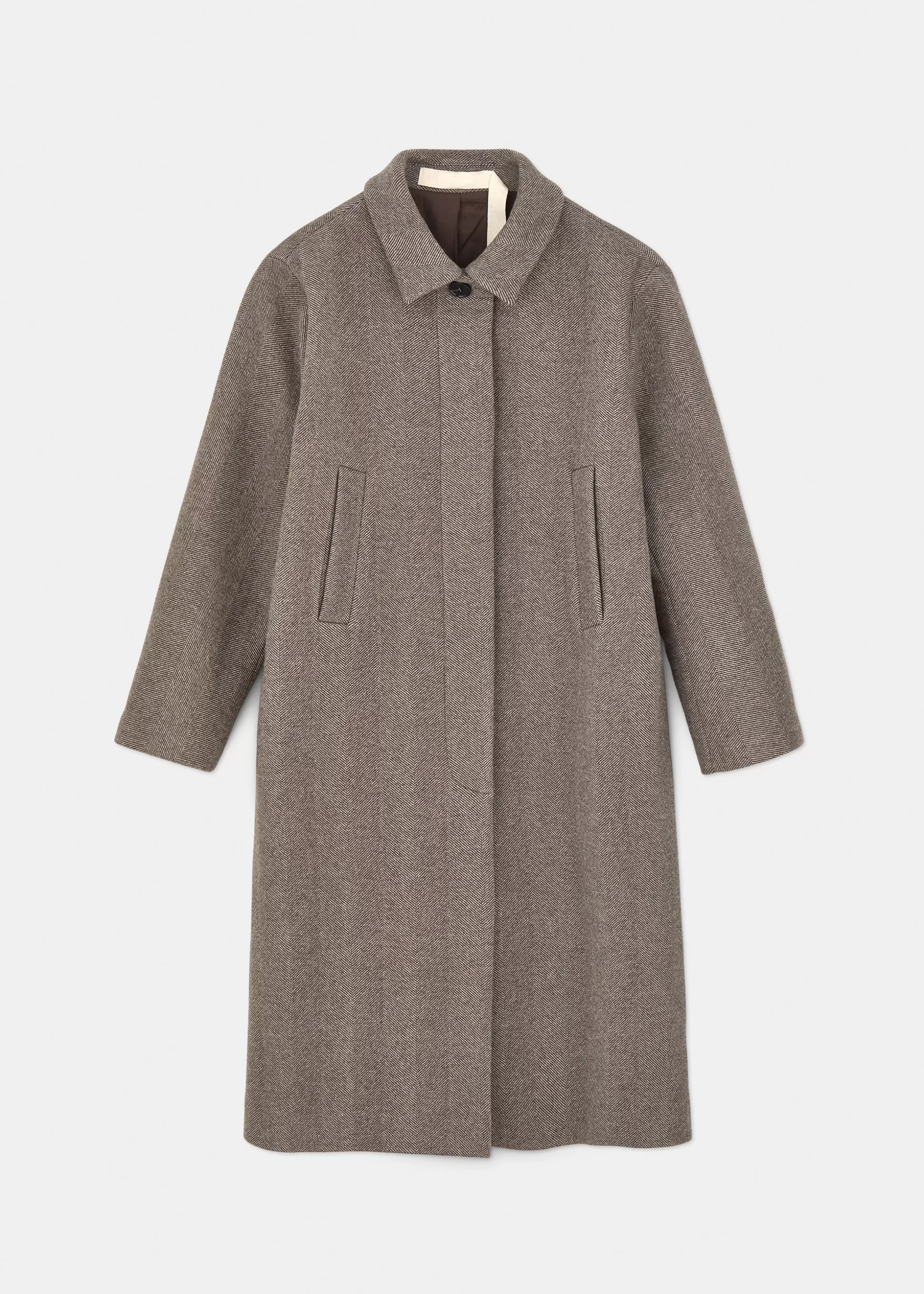 aiayu Frakker<Noah wool coat Herringbone