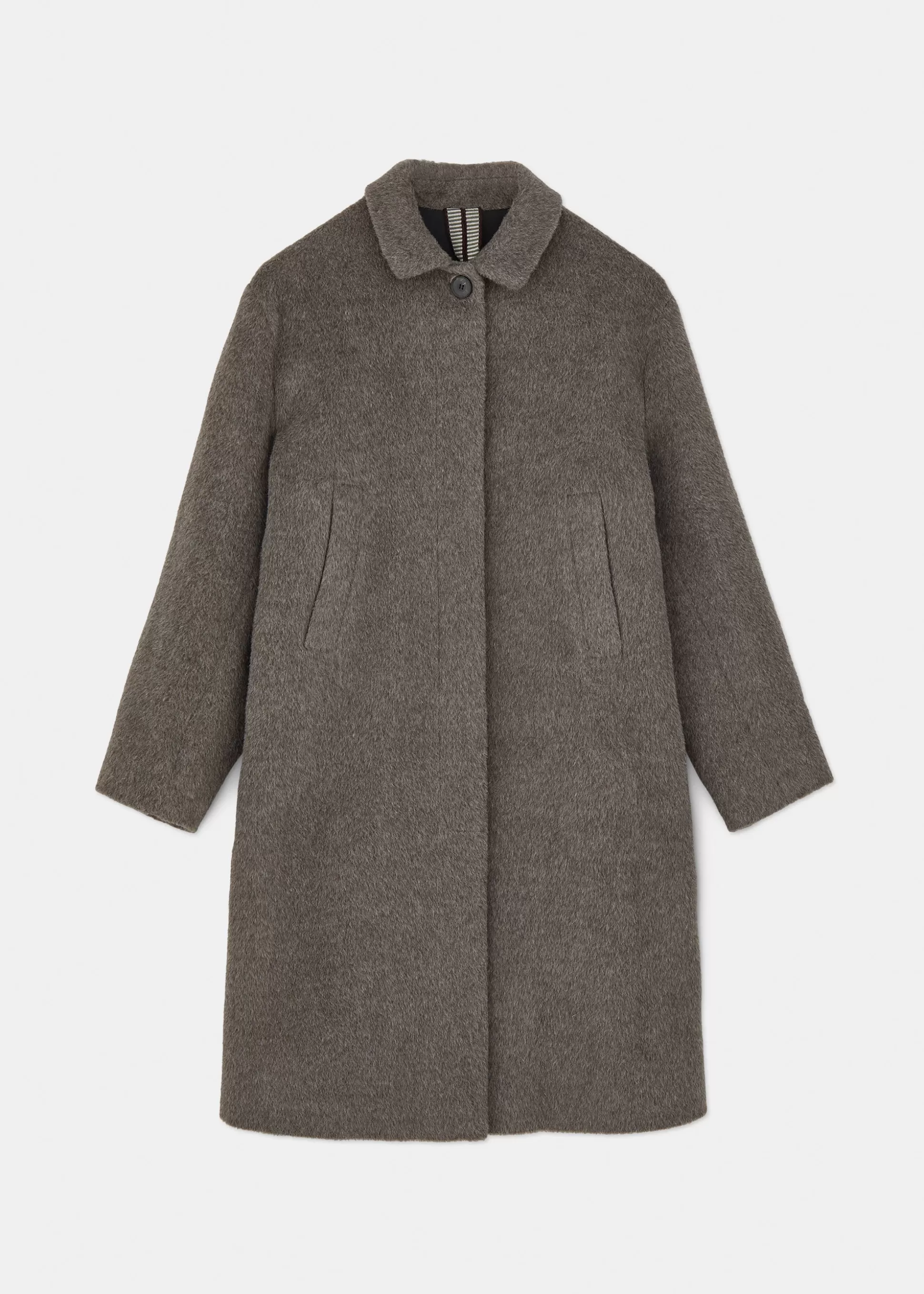 aiayu Frakker<Noor llama wool coat Yak Melange
