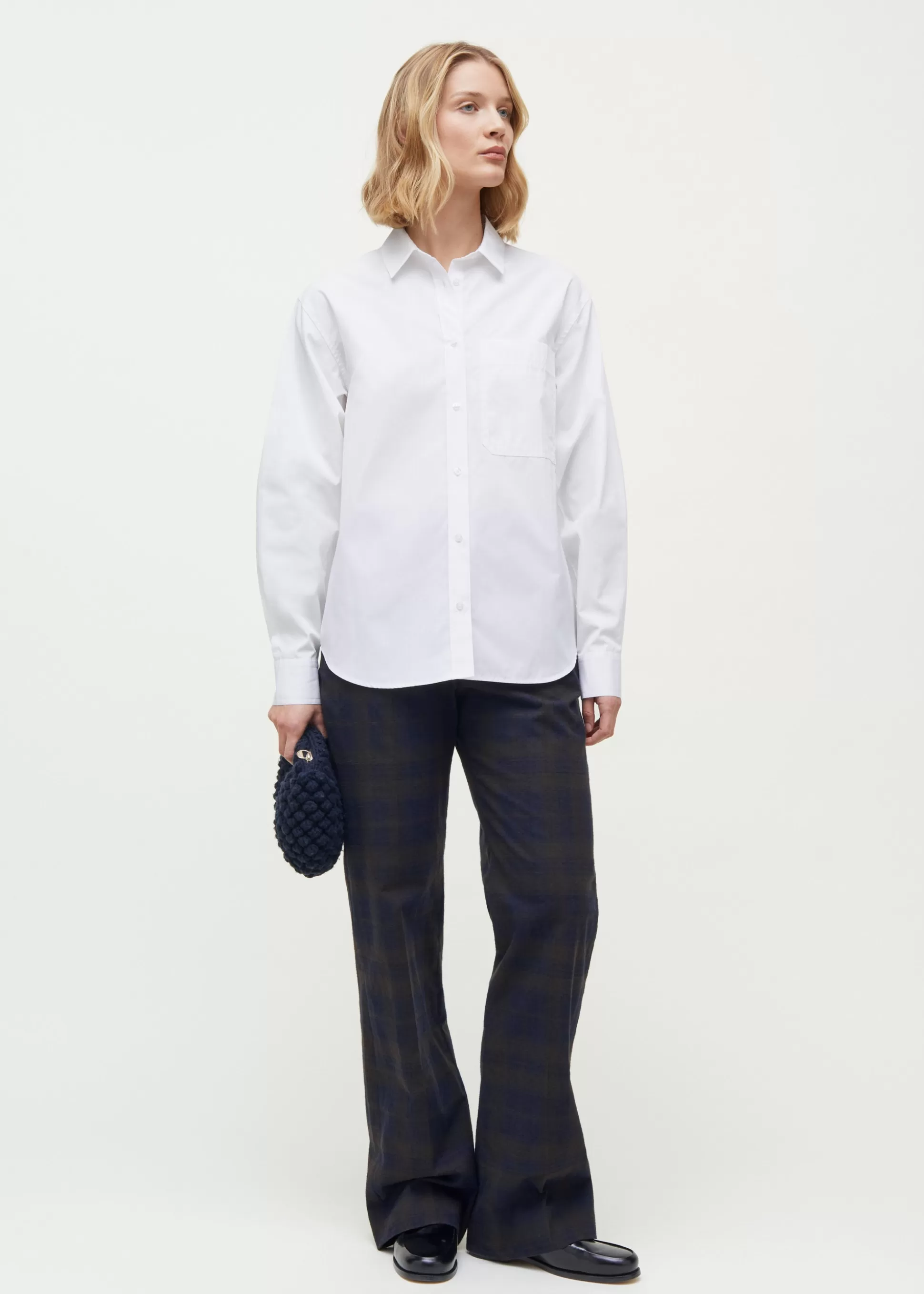 aiayu Skjorter<Philo shirt tailored White