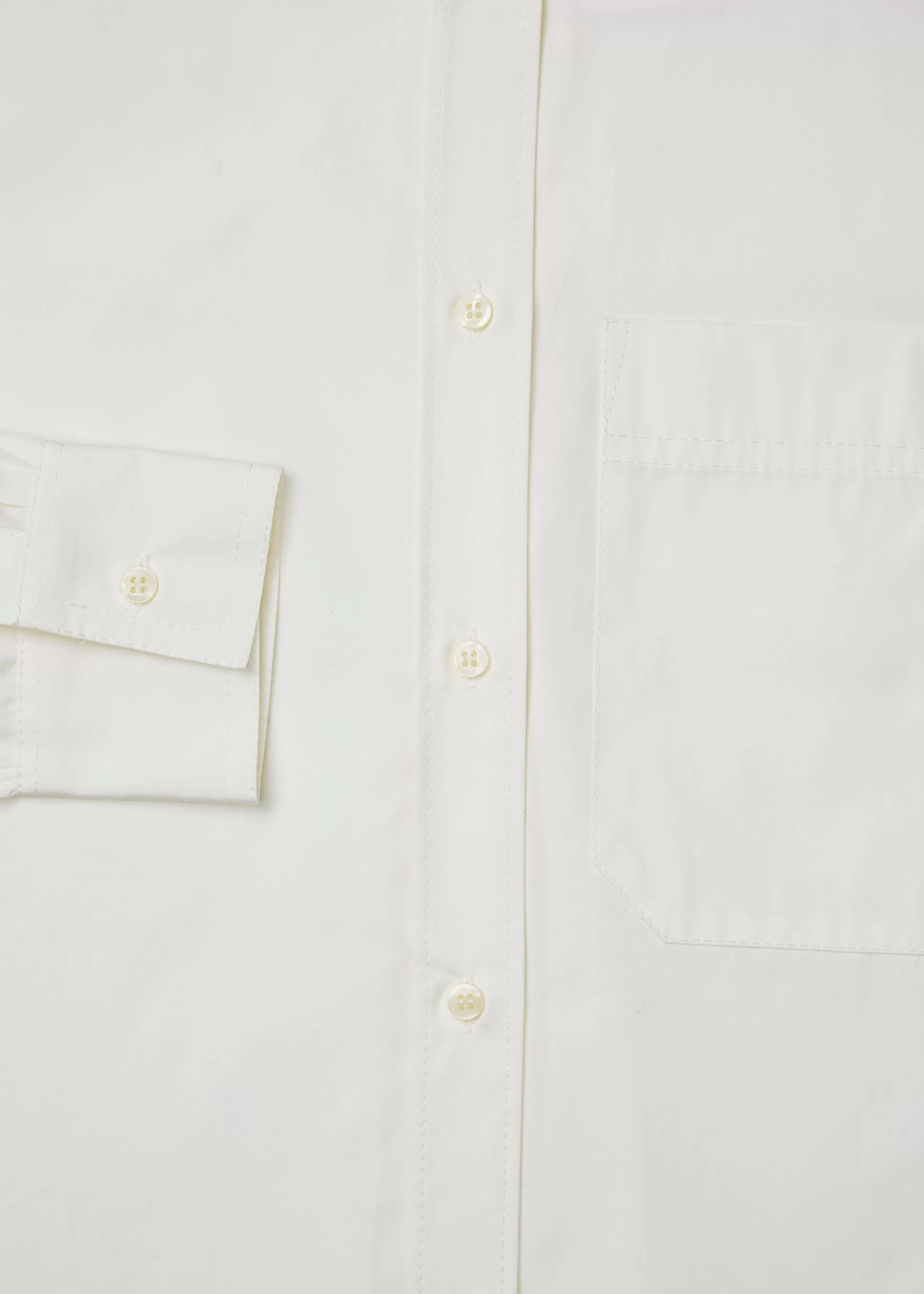 aiayu Skjorter<Philo shirt tailored Ecru