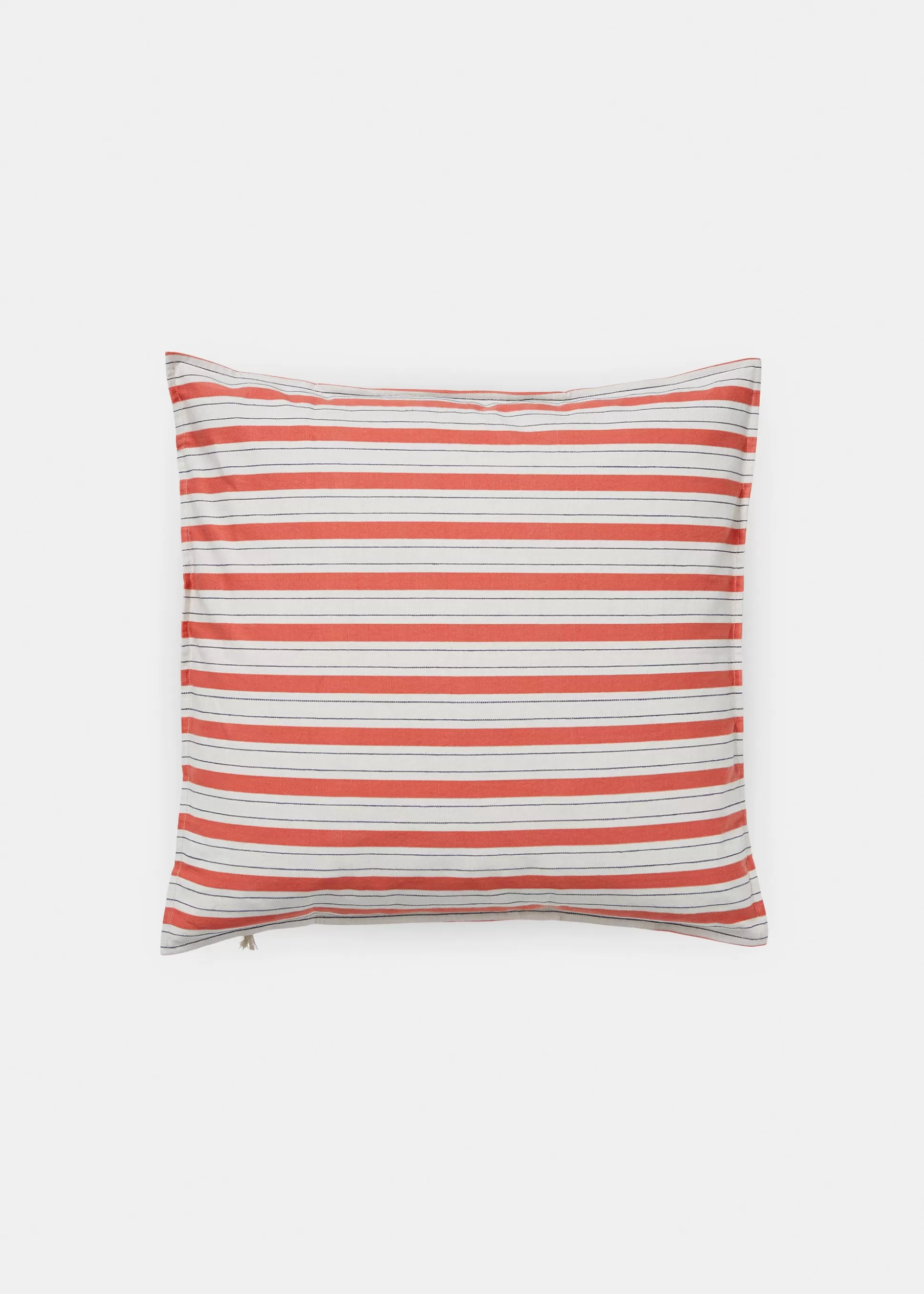 aiayu Puder<Pillow cotton slub - 50x50 Mix Vintage Red
