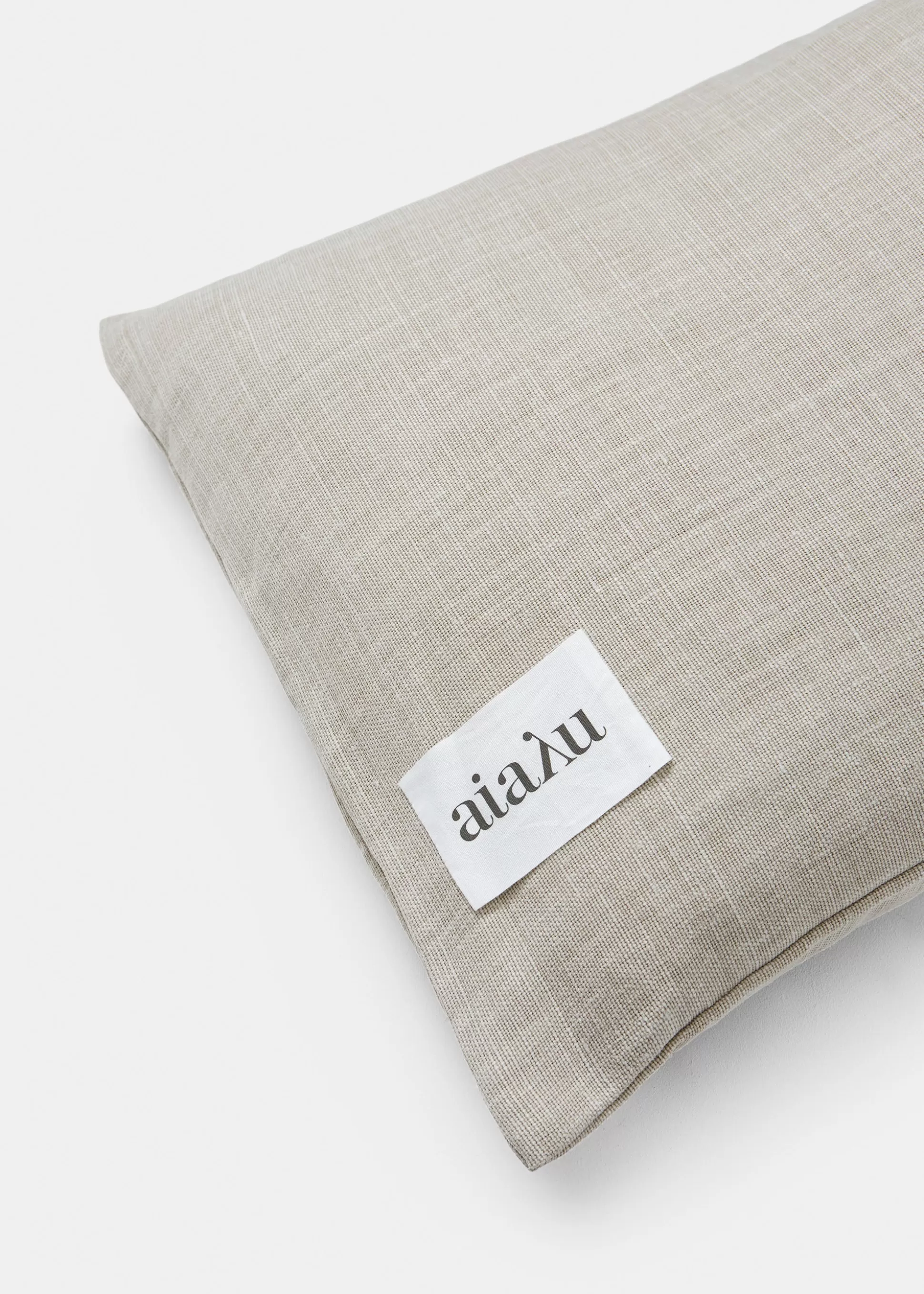 aiayu Puder<Pillow linen - 40x60 Nature