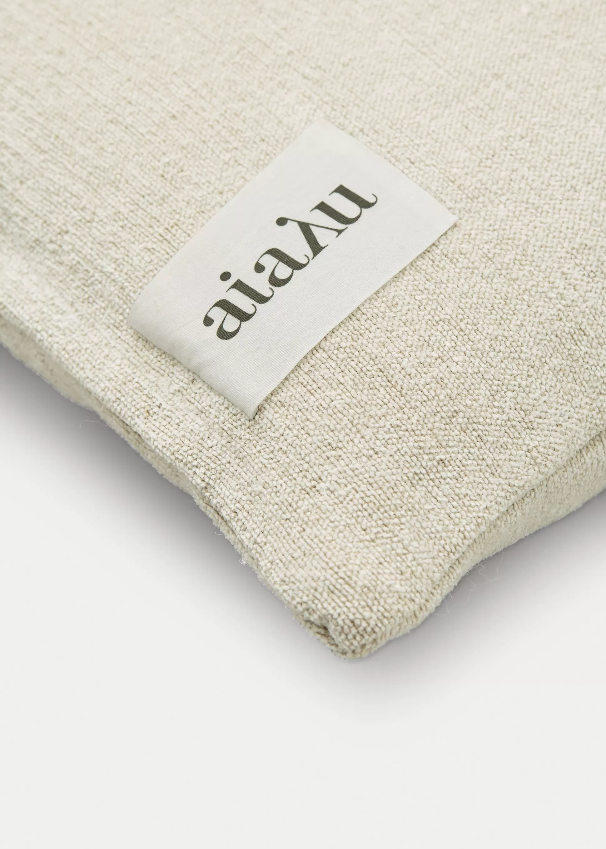aiayu Puder<Pillow terry linen - 40x60 Bliss